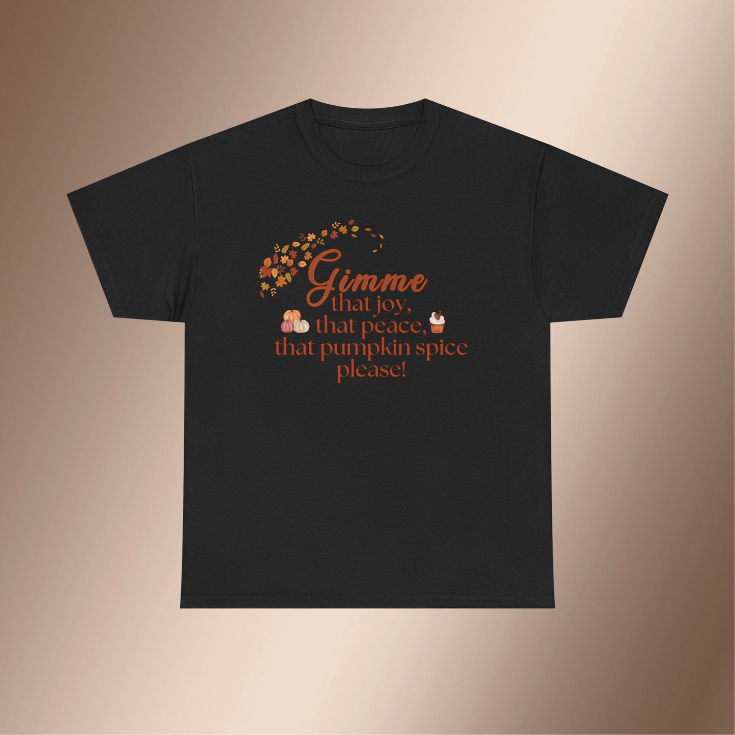 Pumpkin Spice Joy Tee, Fall Lifestyle Shirt, Unisex Autumn Tee, Harvest Celebration Apparel, Thanksgiving Gift Idea, Cozy Casual Wear
