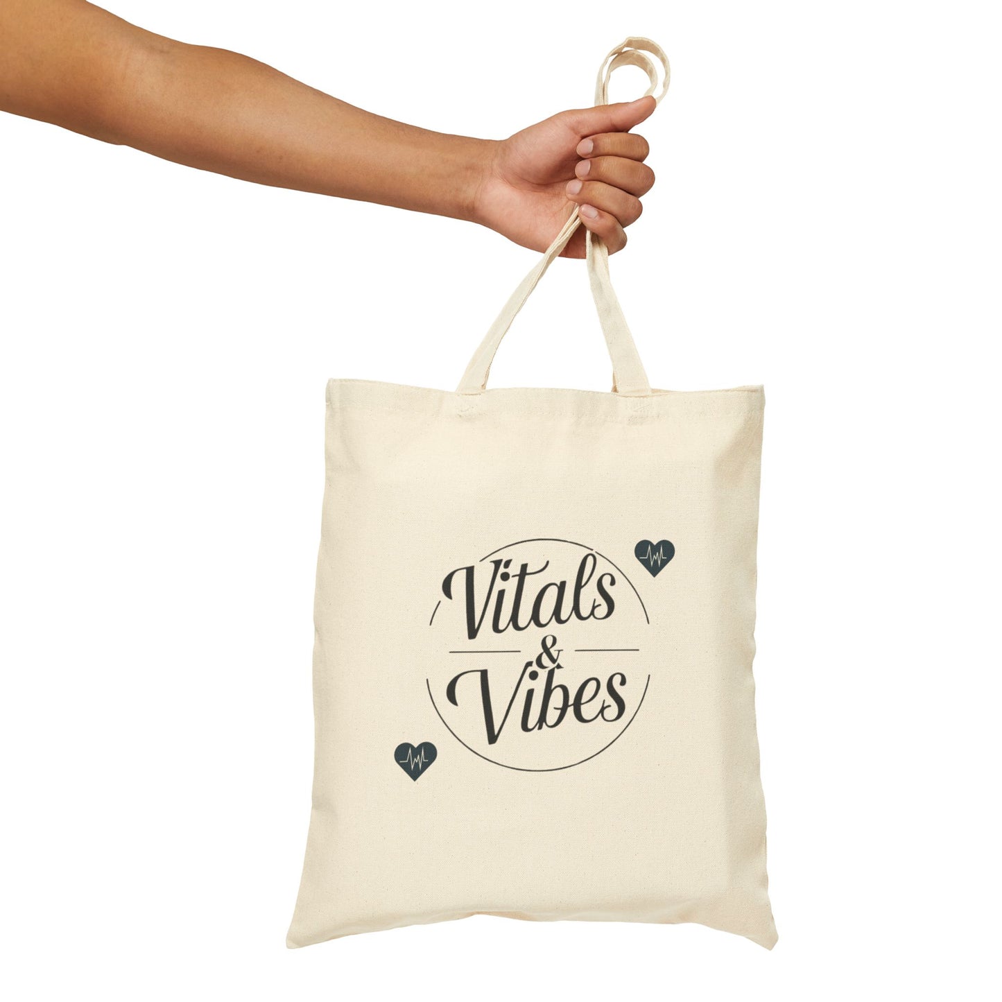 Nurse Life Tote Bag | Cotton Canvas Bag, Eco-Friendly Tote, Nursing Gift, Healthcare Tote, Nurse Appreciation Gift
