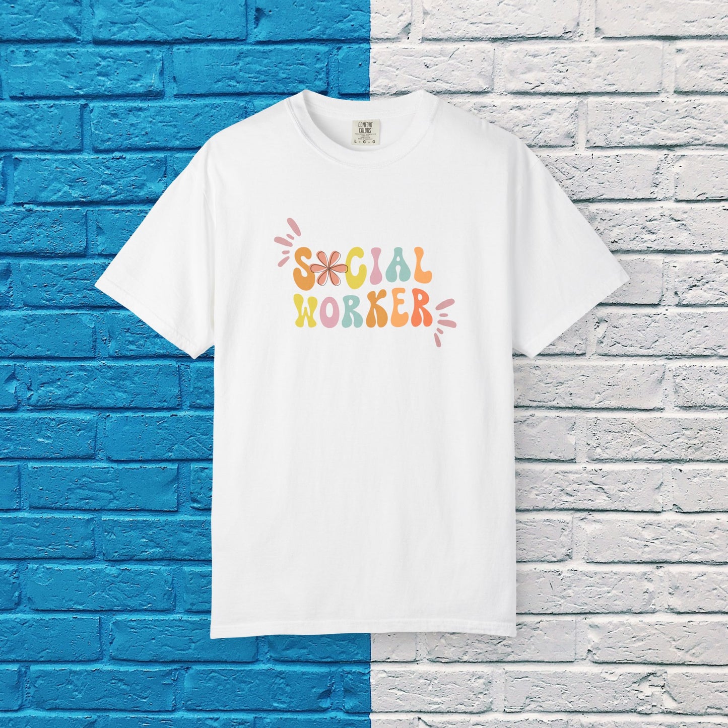 Social Worker T-Shirt, Fun Gift for Social Workers, Casual Wear, Everyday Comfort, Supportive Apparel