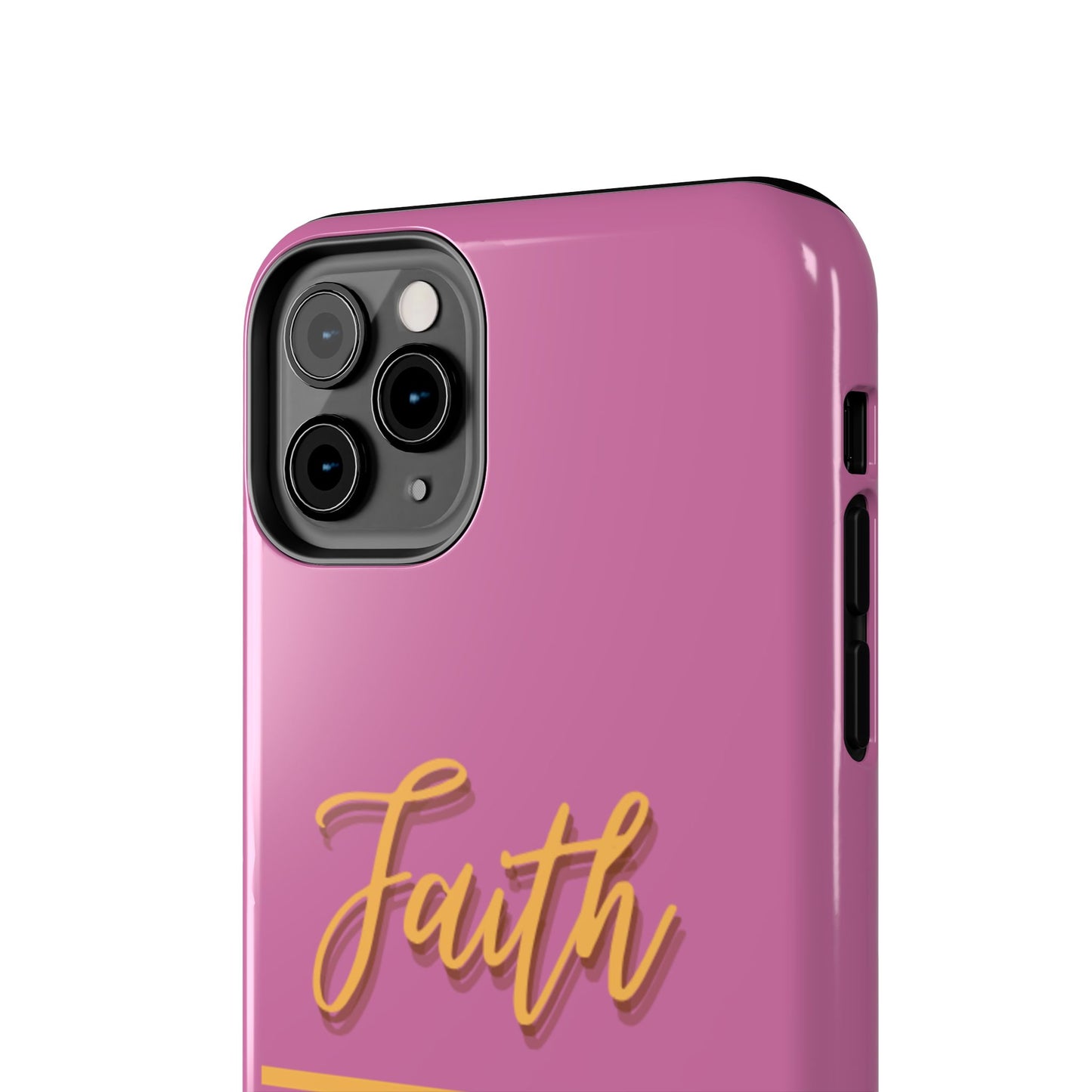 Faith Over Fear Phone Case - Inspirational Tough Cases for Daily Motivation, Gifts for Friends, Customizable Phone Covers, Unique Decor