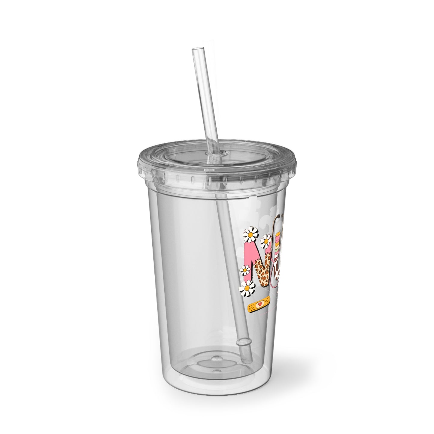 Nurse Acrylic Cup - Fun, Stylish Drinkware for Medical Professionals, Gift for Nurses, Clear Tumbler, Personalized Cup, Unique Nurse Gift