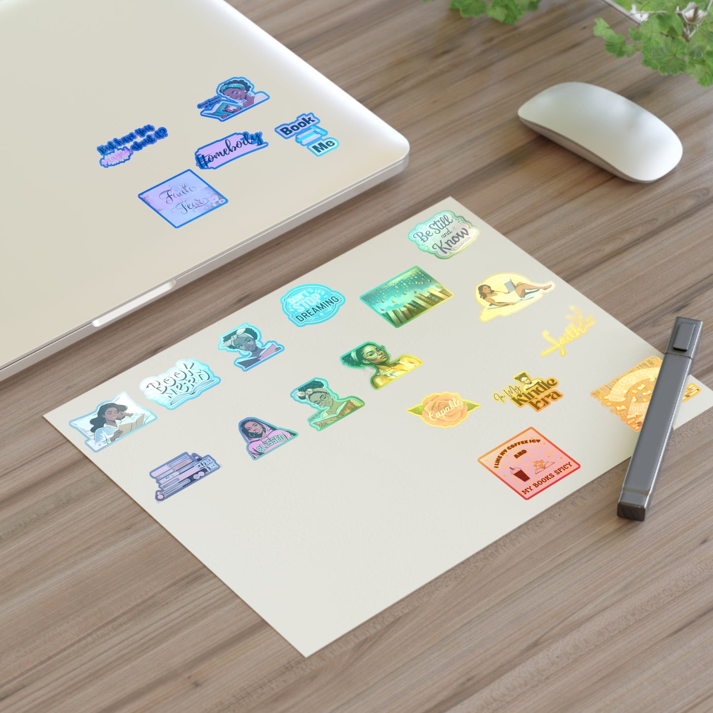 Book Lover Sticker Sheets - Fun, Creative, and Personalized Decor for Journal, Planner, Gift, Home Office, Reading Enthusiast