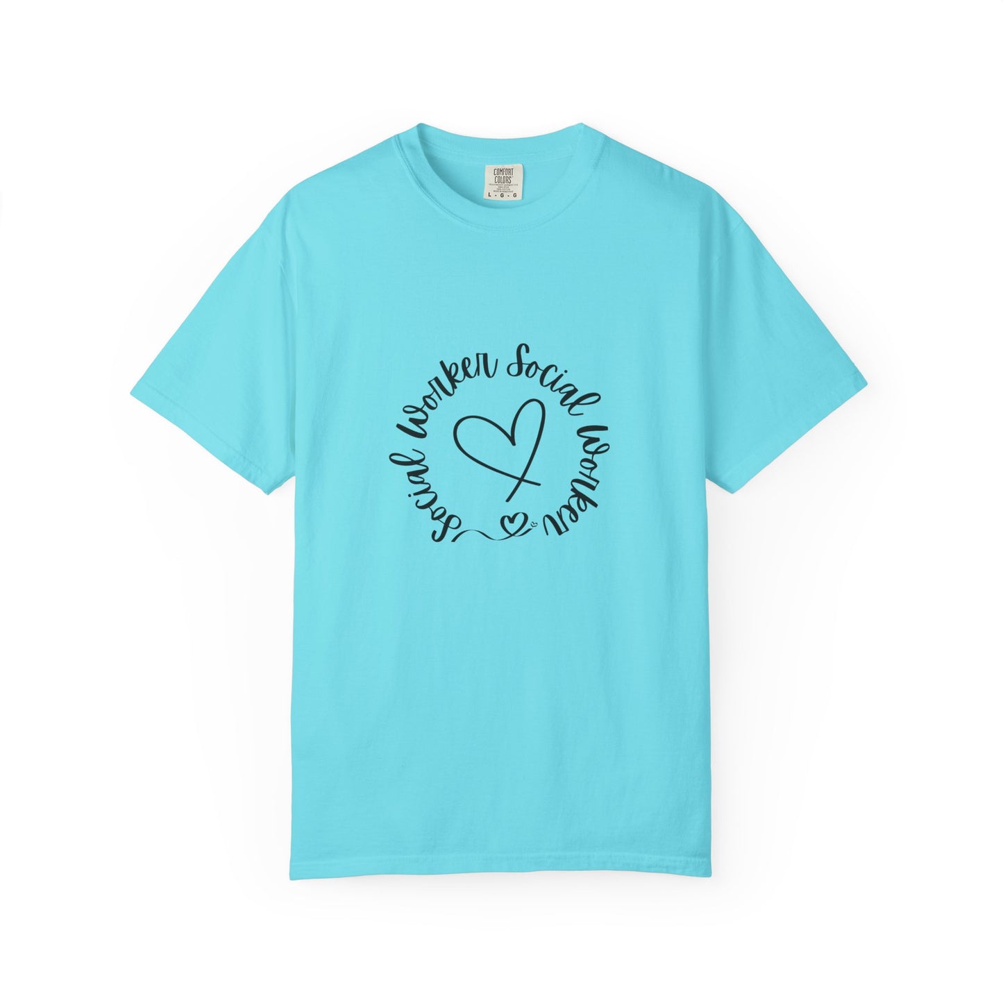 Social Worker Love T-Shirt, Gift for Social Workers, Unisex Tee, Casual Wear, Everyday Comfort, Heart Design T-Shirt