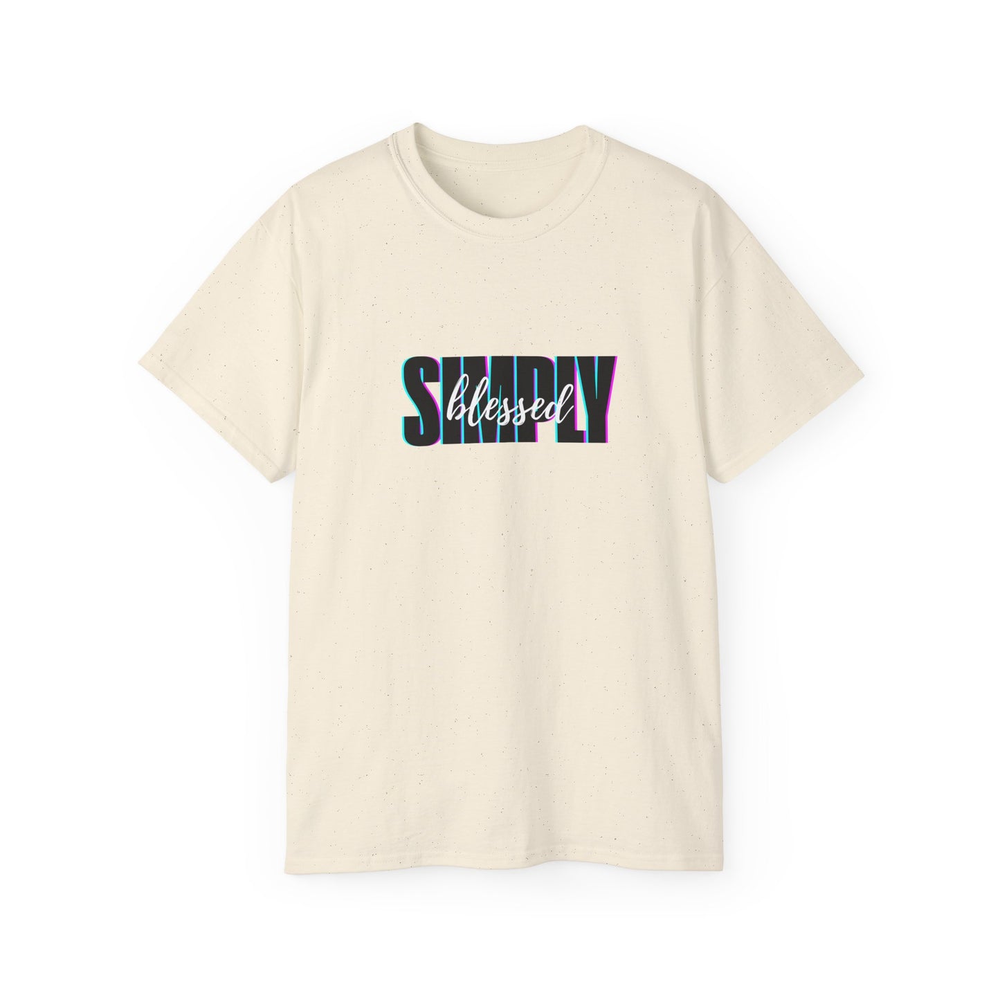 Simply Blessed Tee - Unisex Ultra Cotton T-Shirt, Casual Gift, Everyday Wear, Spiritual Apparel, Positive Vibe Tee