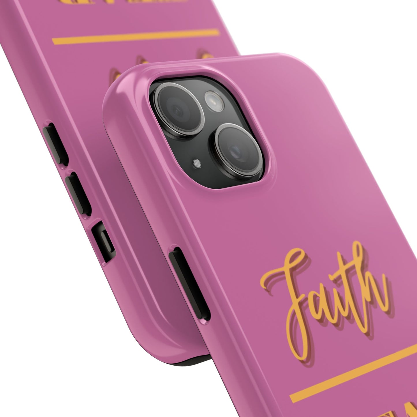 Faith Over Fear Phone Case - Inspirational Tough Cases for Daily Motivation, Gifts for Friends, Customizable Phone Covers, Unique Decor