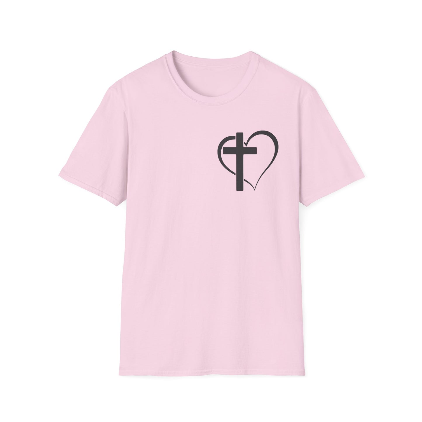 Christian Graphic T-Shirt, Unisex Softstyle Tee, Faith-Based Apparel, Inspirational Gift, Make Heaven Crowded Shirt