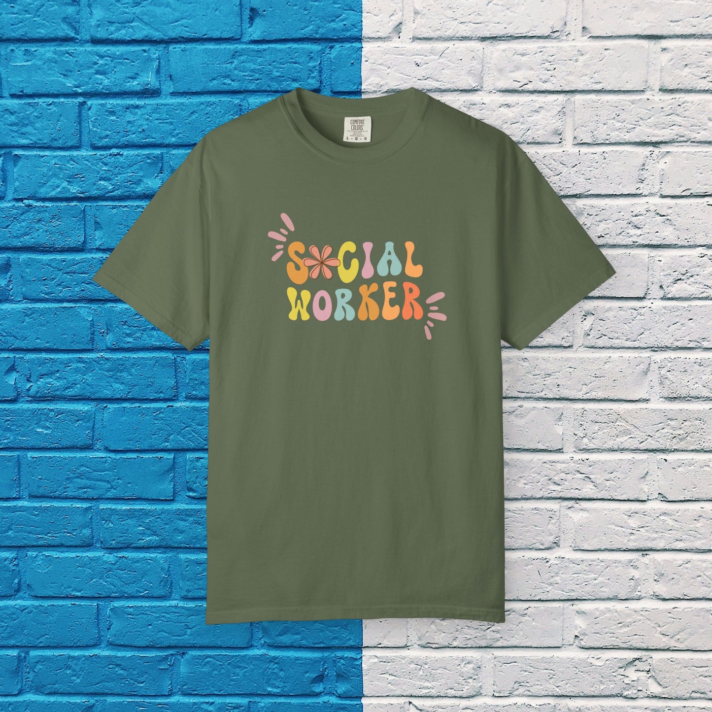 Social Worker T-Shirt, Fun Gift for Social Workers, Casual Wear, Everyday Comfort, Supportive Apparel