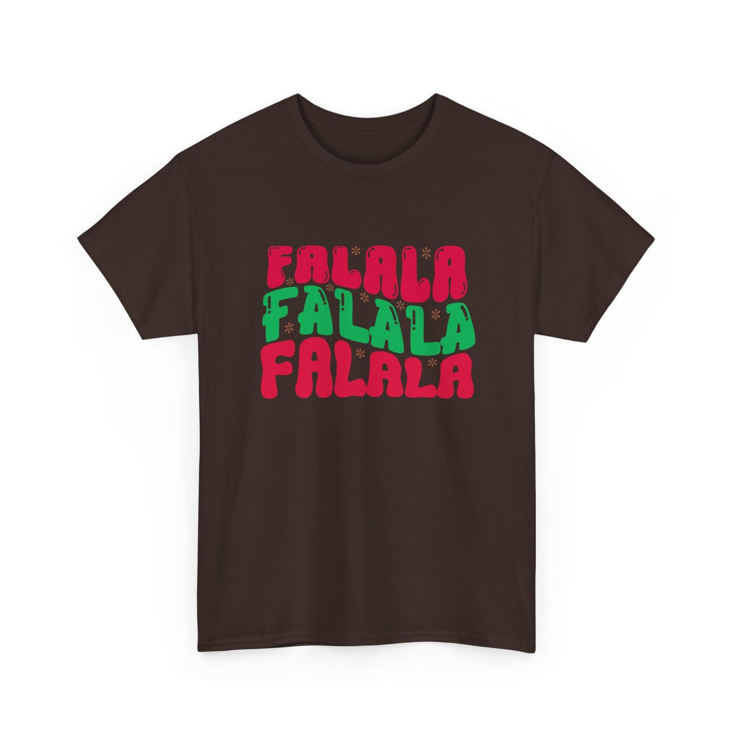 Festive Falala Unisex Heavy Cotton Tee - Holiday Celebration Shirt