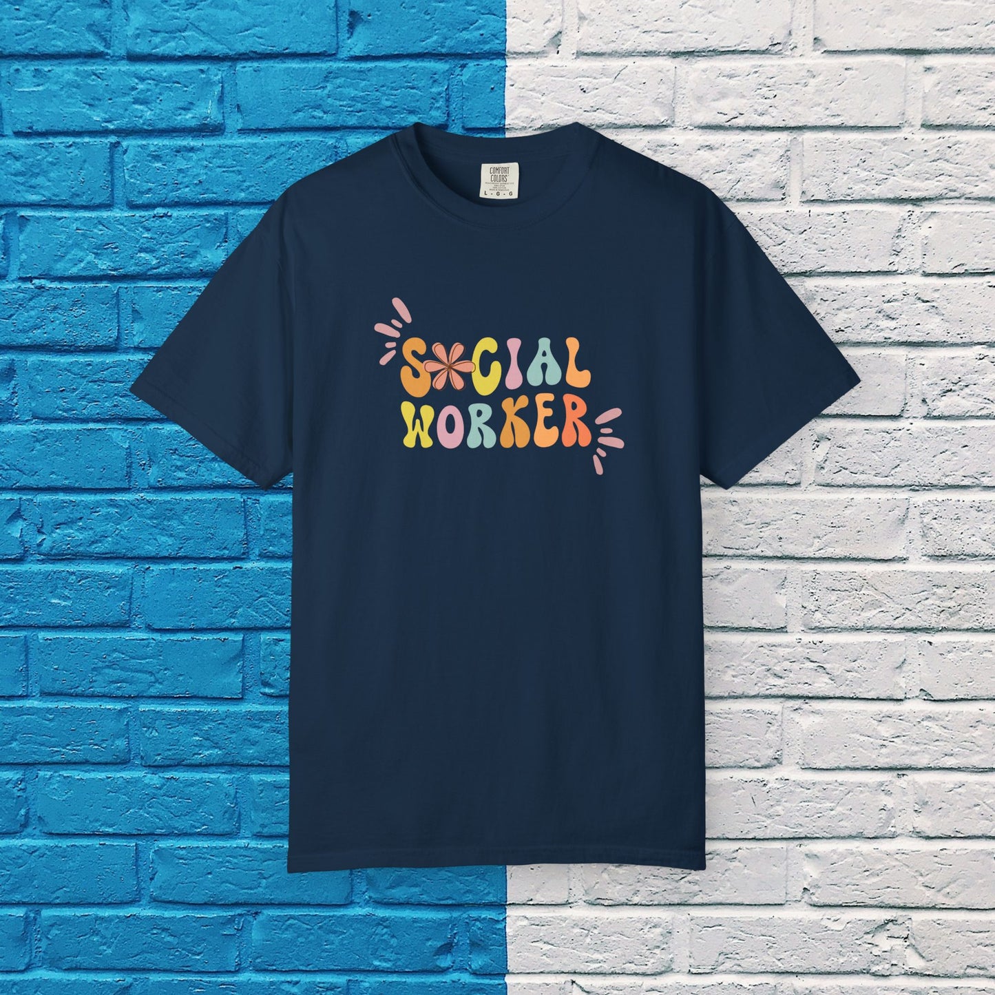 Social Worker T-Shirt, Fun Gift for Social Workers, Casual Wear, Everyday Comfort, Supportive Apparel