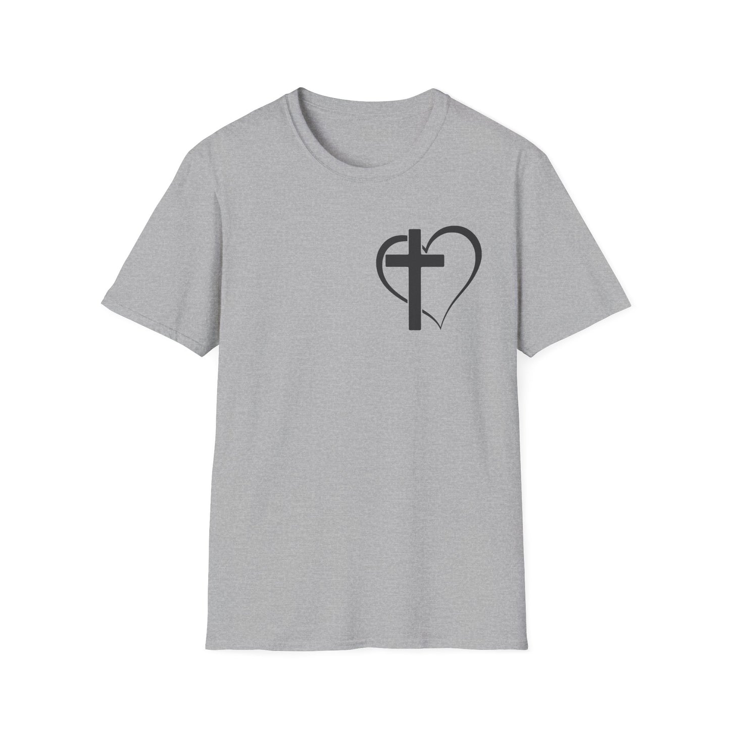 Christian Graphic T-Shirt, Unisex Softstyle Tee, Faith-Based Apparel, Inspirational Gift, Make Heaven Crowded Shirt