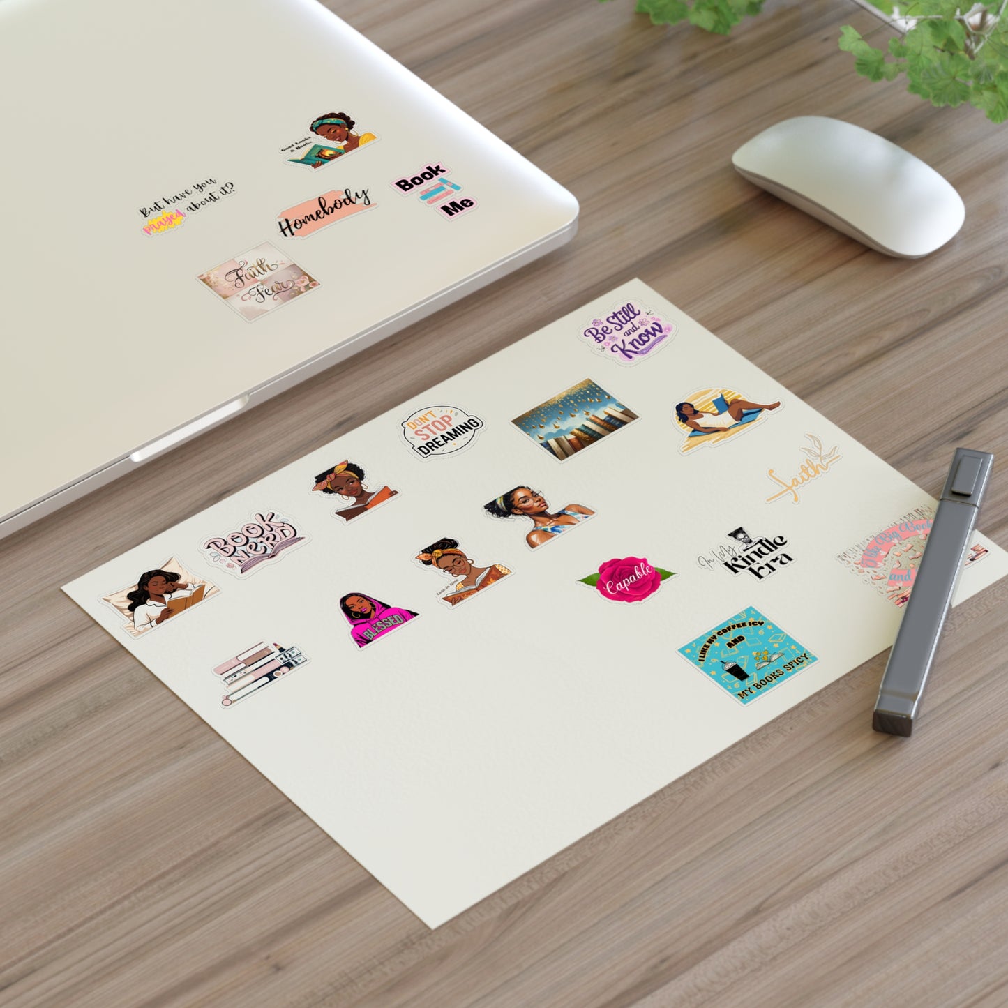 Book Lover Sticker Sheets - Fun, Creative, and Personalized Decor for Journal, Planner, Gift, Home Office, Reading Enthusiast