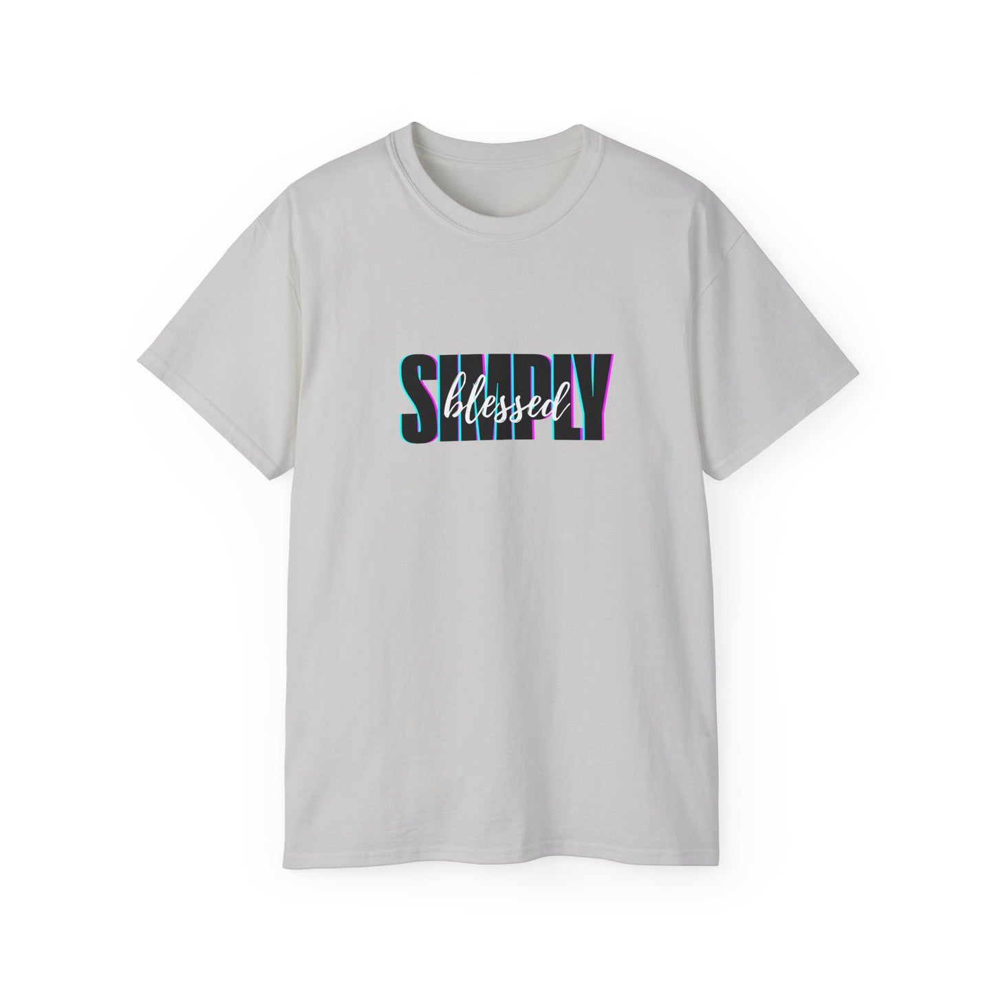 Simply Blessed Tee - Unisex Ultra Cotton T-Shirt, Casual Gift, Everyday Wear, Spiritual Apparel, Positive Vibe Tee