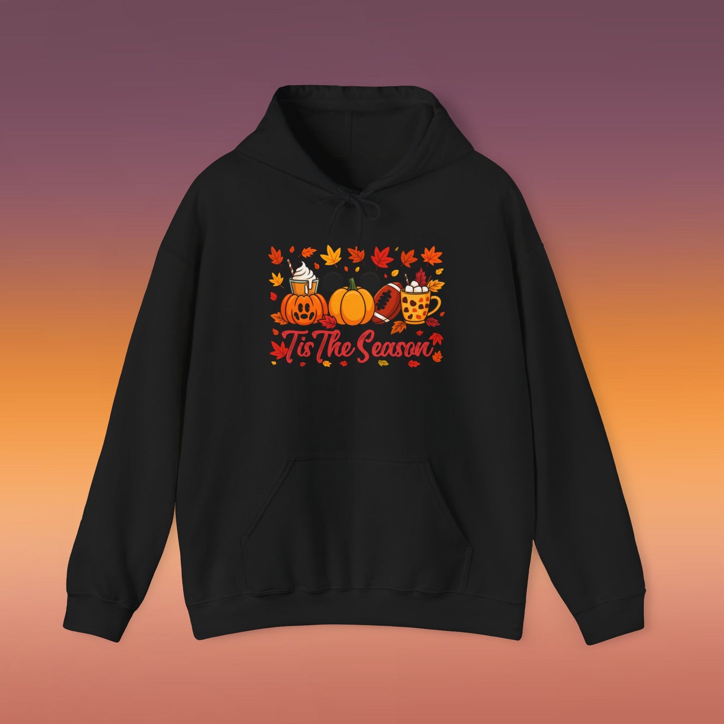 Cozy Fall Sweatshirt, Autumn Vibe Hoody, Seasonal Gift, Halloween Apparel, Thanksgiving Sweater, Holiday Comfort