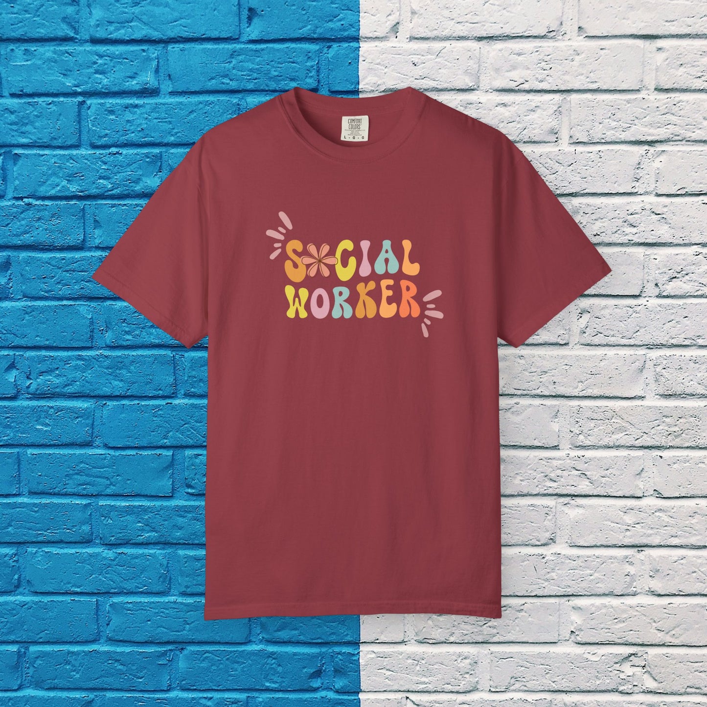 Social Worker T-Shirt, Fun Gift for Social Workers, Casual Wear, Everyday Comfort, Supportive Apparel