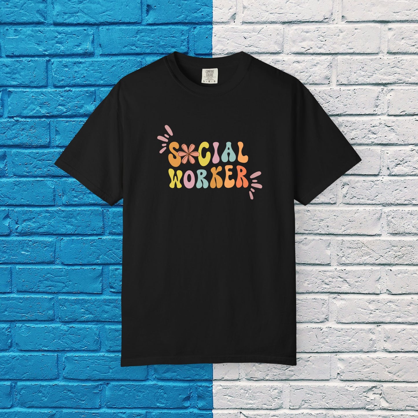 Social Worker T-Shirt, Fun Gift for Social Workers, Casual Wear, Everyday Comfort, Supportive Apparel