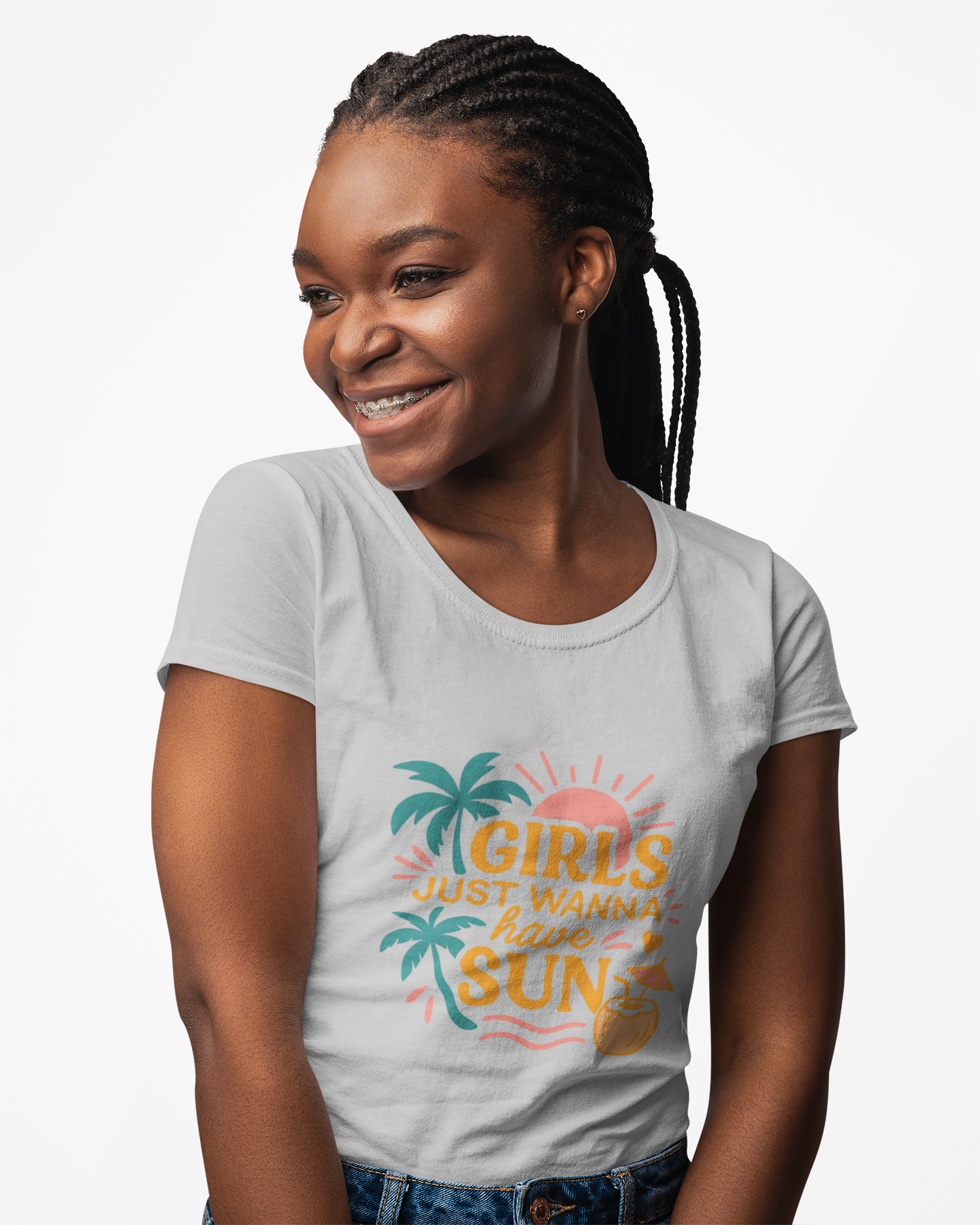 Girls Just Wanna Have Sun T-Shirt, Beachwear, Summer Shirt, Vacation Tee, Casual Style, Gift for Her