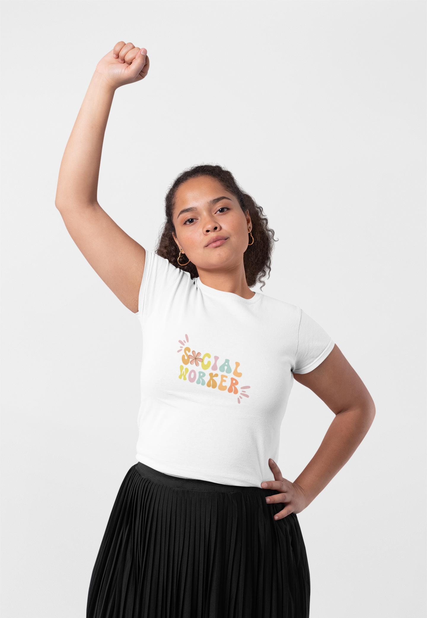 Social Worker T-Shirt, Fun Gift for Social Workers, Casual Wear, Everyday Comfort, Supportive Apparel