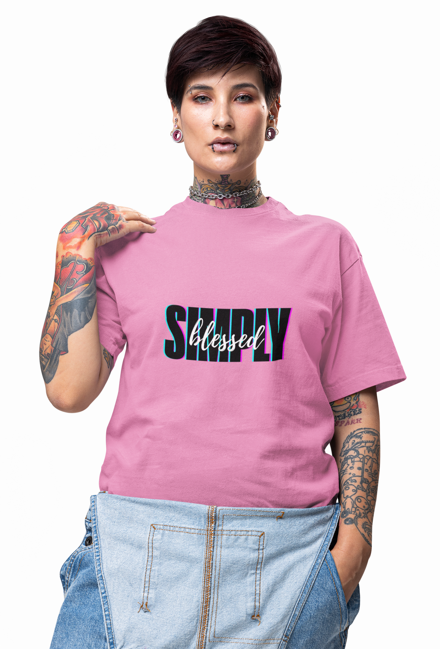 Simply Blessed Tee - Unisex Ultra Cotton T-Shirt, Casual Gift, Everyday Wear, Spiritual Apparel, Positive Vibe Tee
