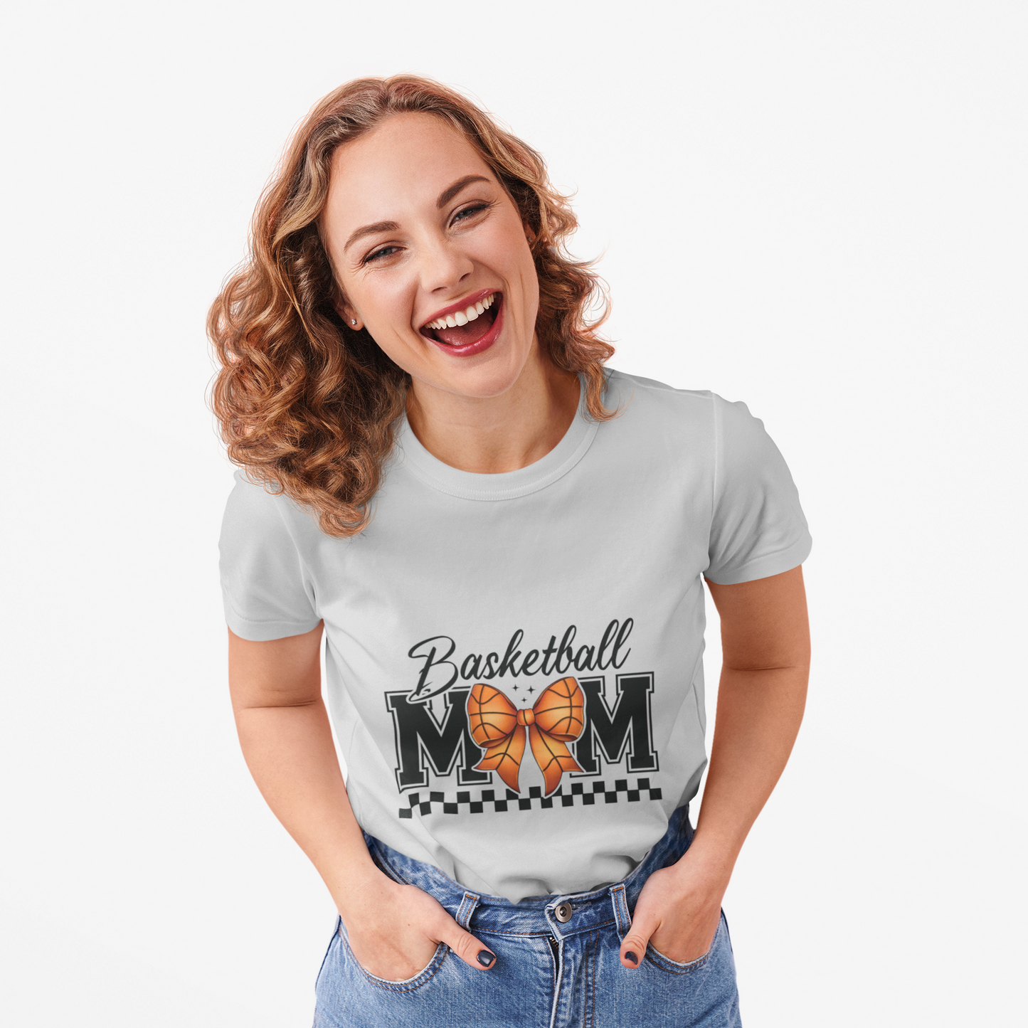 Basketball Mom Tee - Unisex Cotton T-Shirt, Sports Apparel, Gift for Moms, Coaches, Team Spirit Wear, Casual Outfit