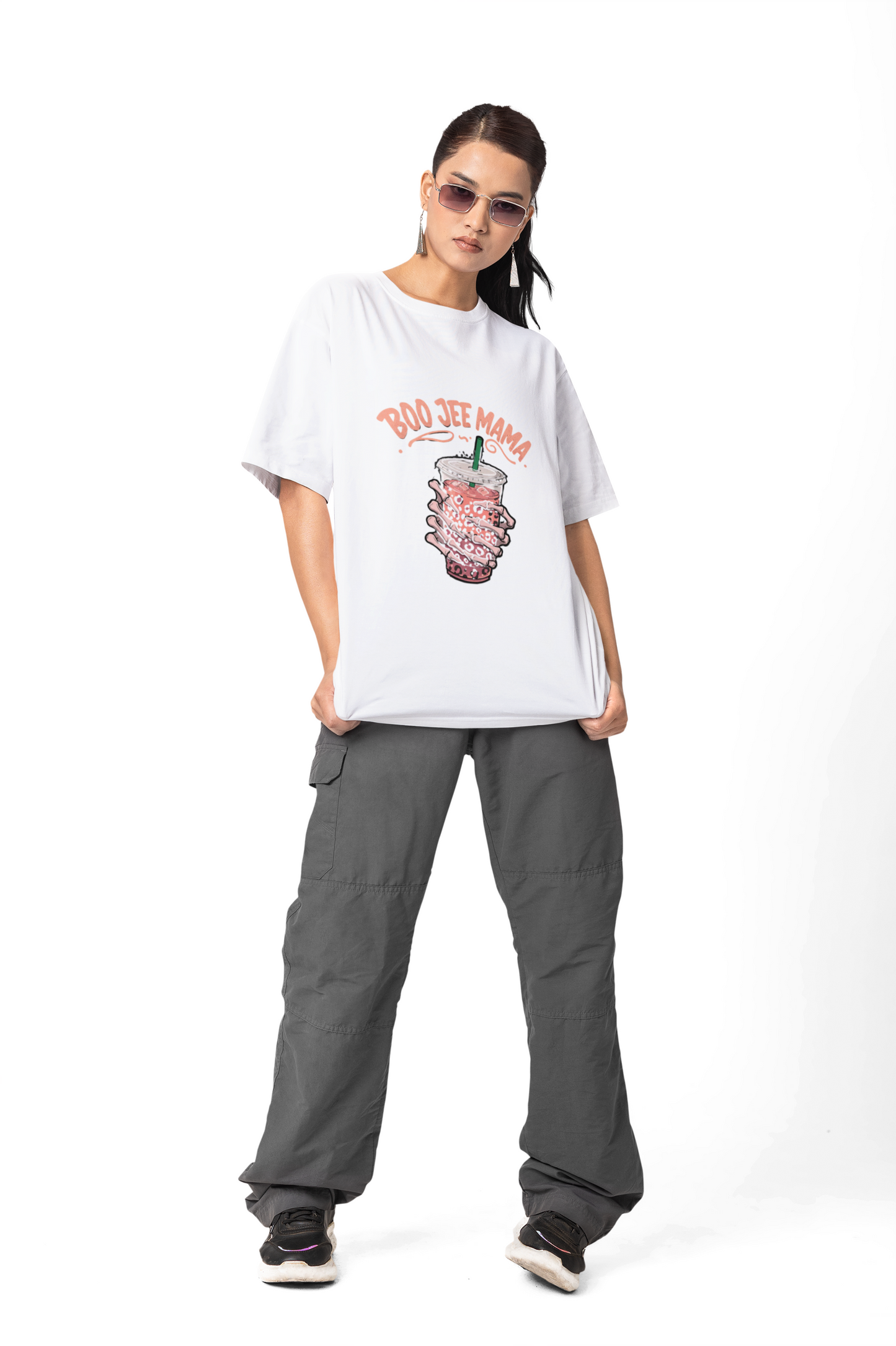 Boo Jee Mama Tee, Funny T-Shirt, Casual Unisex Top, Summer Outfit, Gifts for Friends, Unique Graphic Tee