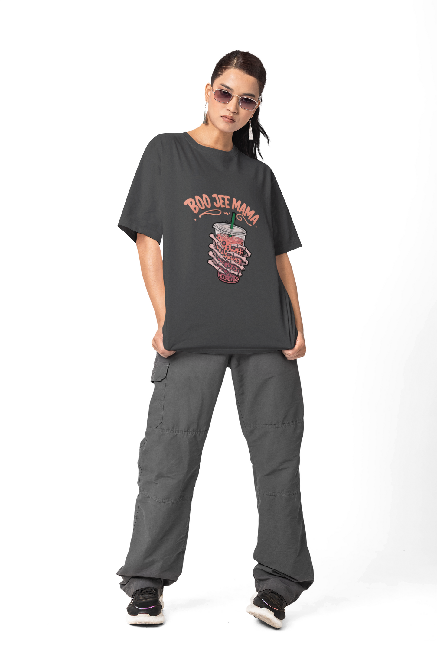 Boo Jee Mama Tee, Funny T-Shirt, Casual Unisex Top, Summer Outfit, Gifts for Friends, Unique Graphic Tee