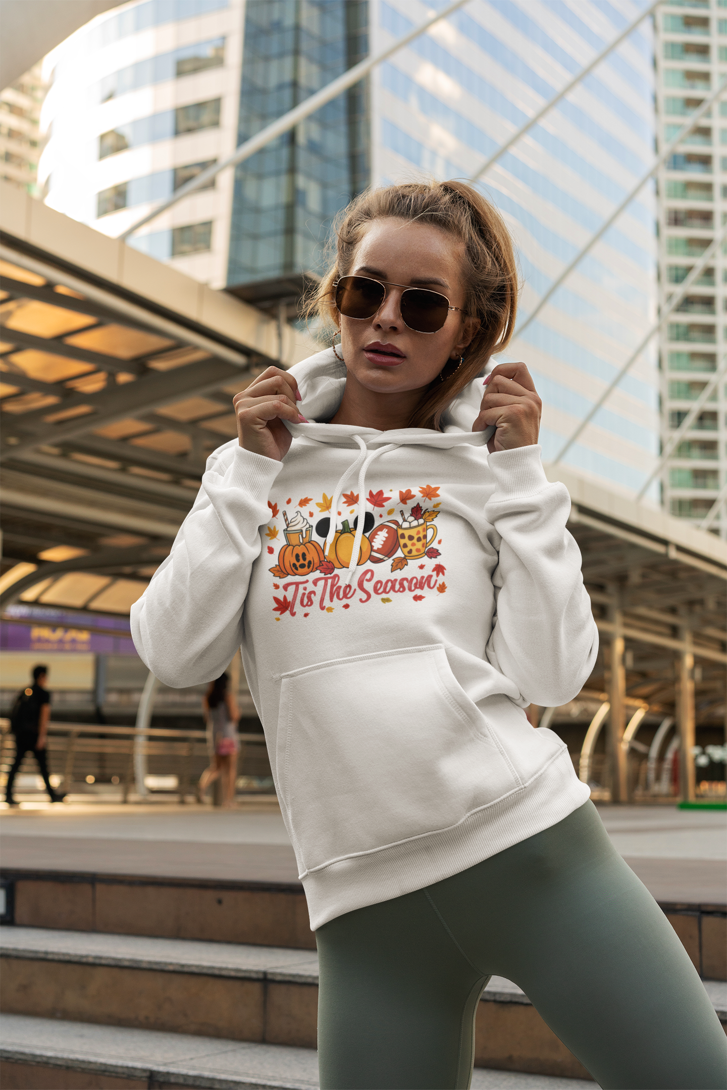 Cozy Fall Sweatshirt, Autumn Vibe Hoody, Seasonal Gift, Halloween Apparel, Thanksgiving Sweater, Holiday Comfort