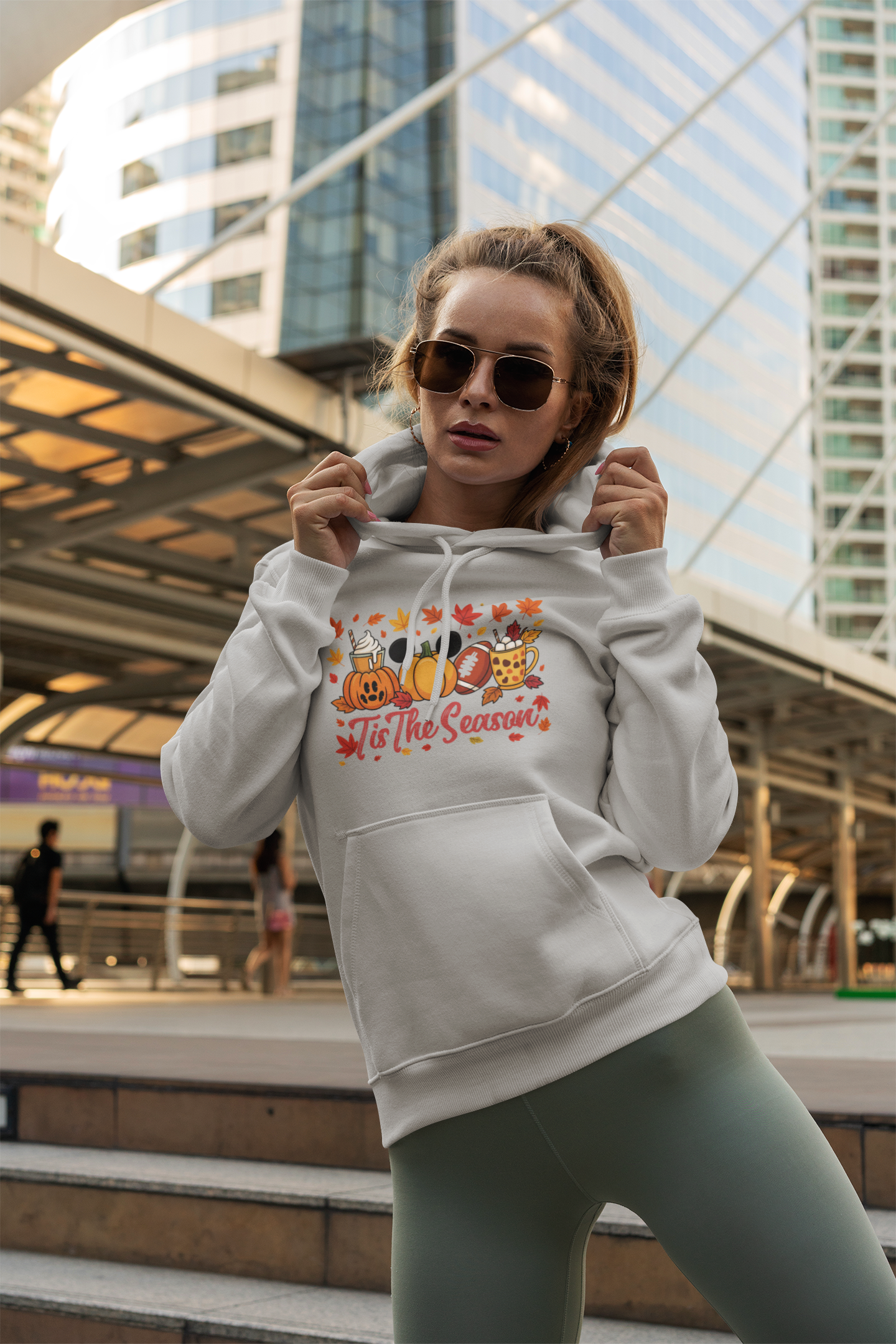 Cozy Fall Sweatshirt, Autumn Vibe Hoody, Seasonal Gift, Halloween Apparel, Thanksgiving Sweater, Holiday Comfort