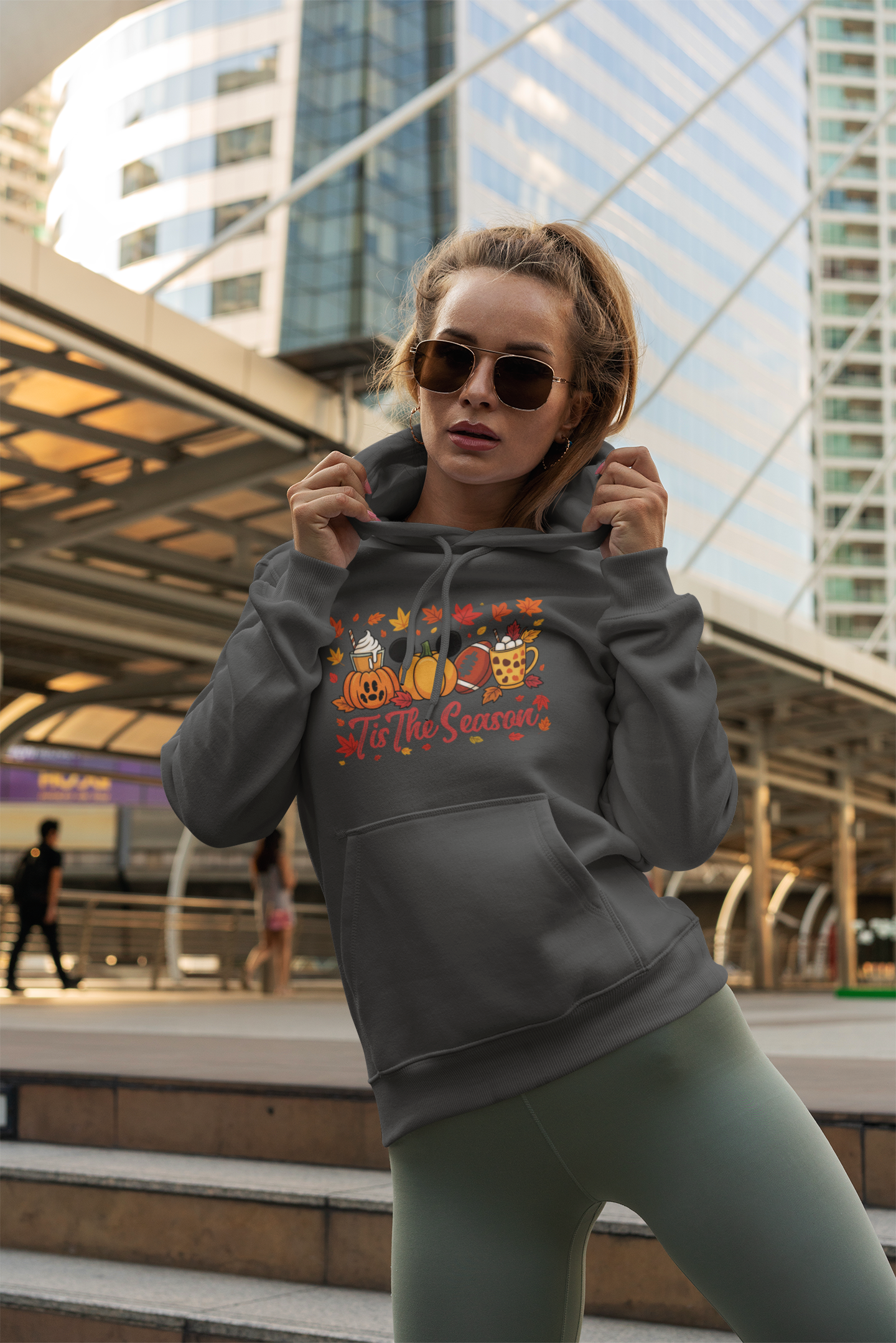 Cozy Fall Sweatshirt, Autumn Vibe Hoody, Seasonal Gift, Halloween Apparel, Thanksgiving Sweater, Holiday Comfort