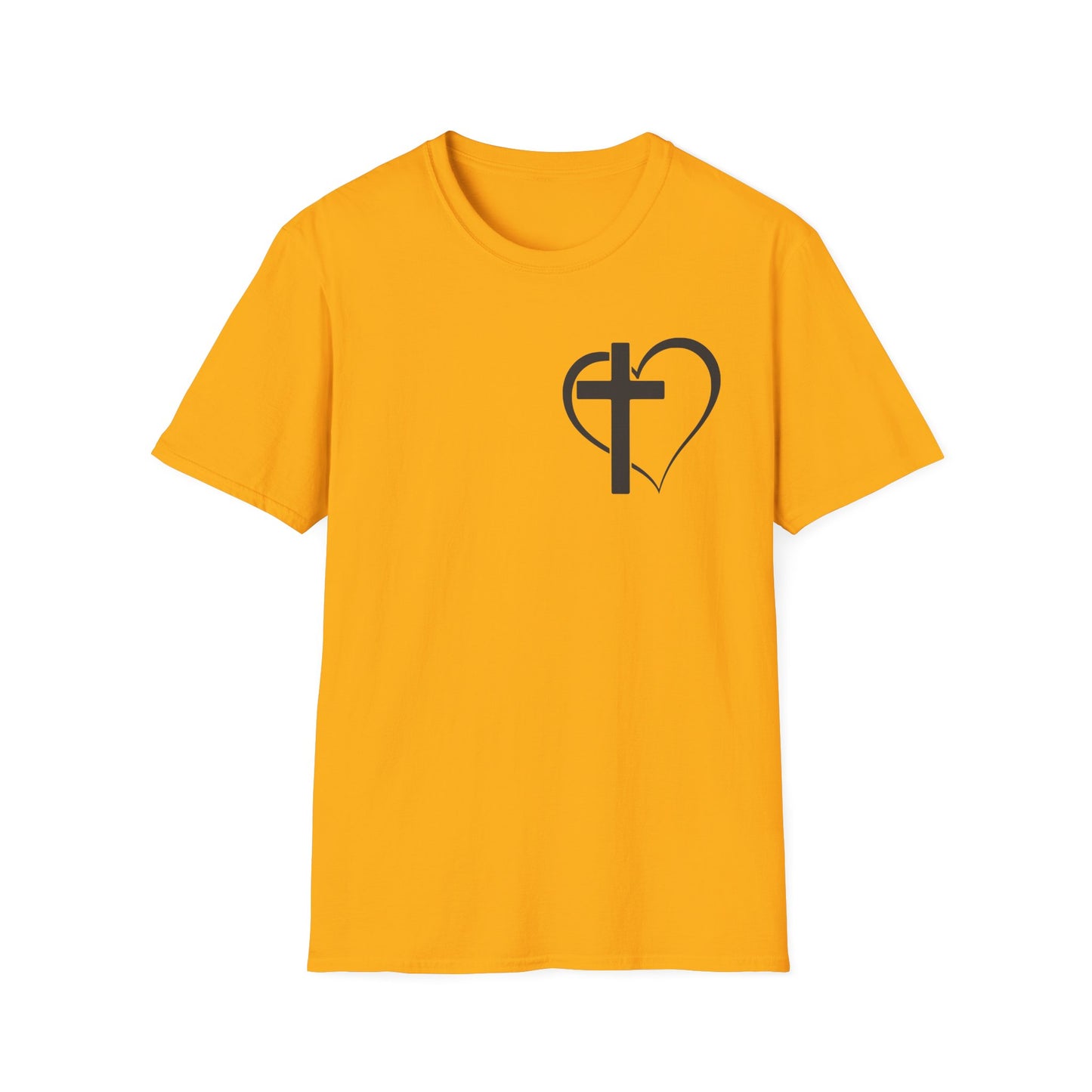Christian Graphic T-Shirt, Unisex Softstyle Tee, Faith-Based Apparel, Inspirational Gift, Make Heaven Crowded Shirt