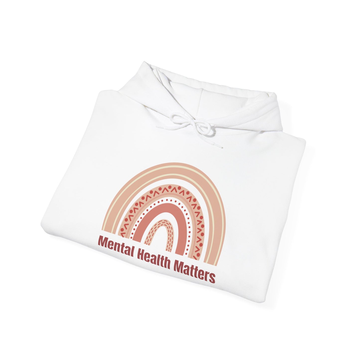 Mental Health Matters Hoodie | Cozy Unisex Sweatshirt for Self-Care, Awareness, Gift for Loved Ones, Mental Health Awareness, Positive Vibes