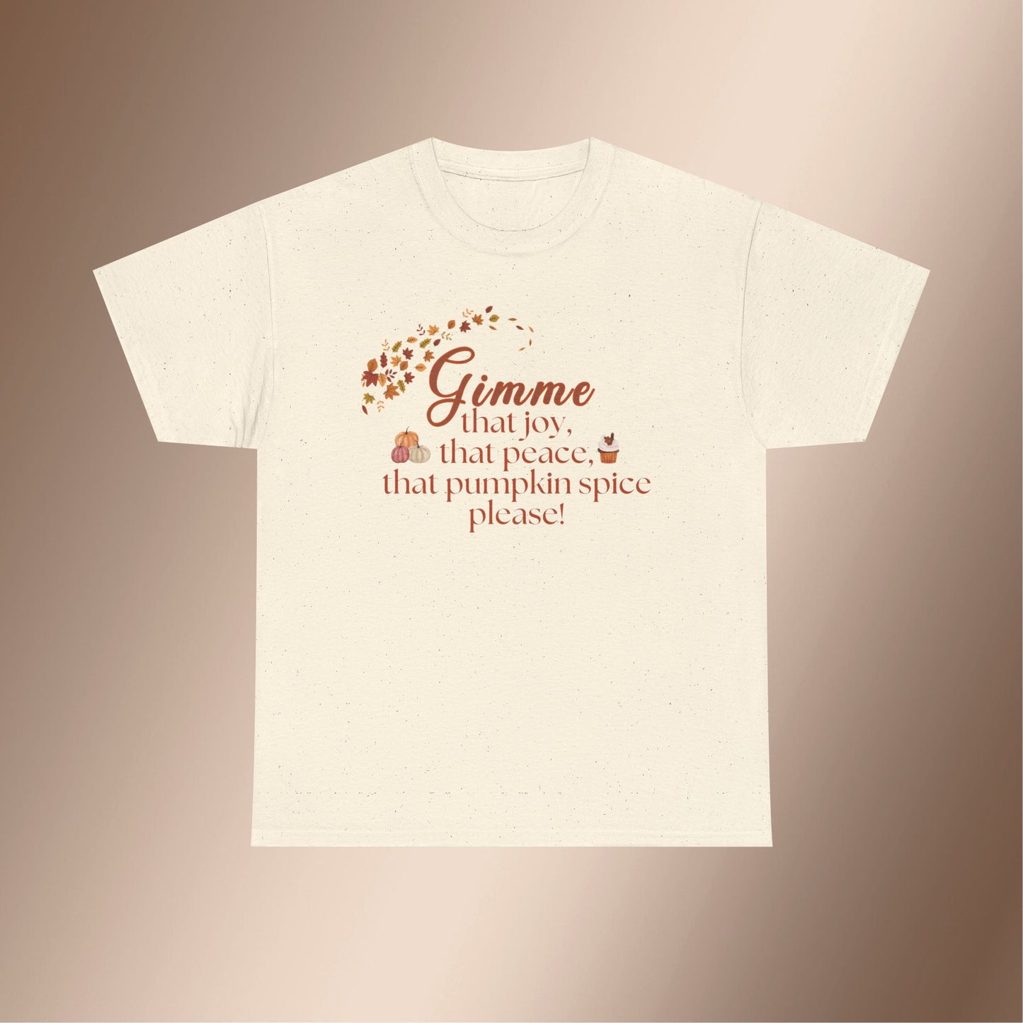 Pumpkin Spice Joy Tee, Fall Lifestyle Shirt, Unisex Autumn Tee, Harvest Celebration Apparel, Thanksgiving Gift Idea, Cozy Casual Wear