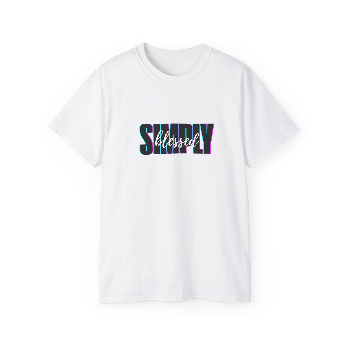 Simply Blessed Tee - Unisex Ultra Cotton T-Shirt, Casual Gift, Everyday Wear, Spiritual Apparel, Positive Vibe Tee