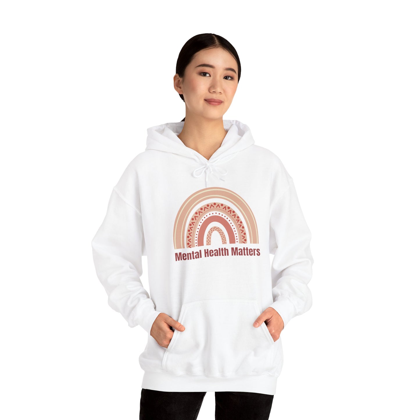 Mental Health Matters Hoodie | Cozy Unisex Sweatshirt for Self-Care, Awareness, Gift for Loved Ones, Mental Health Awareness, Positive Vibes