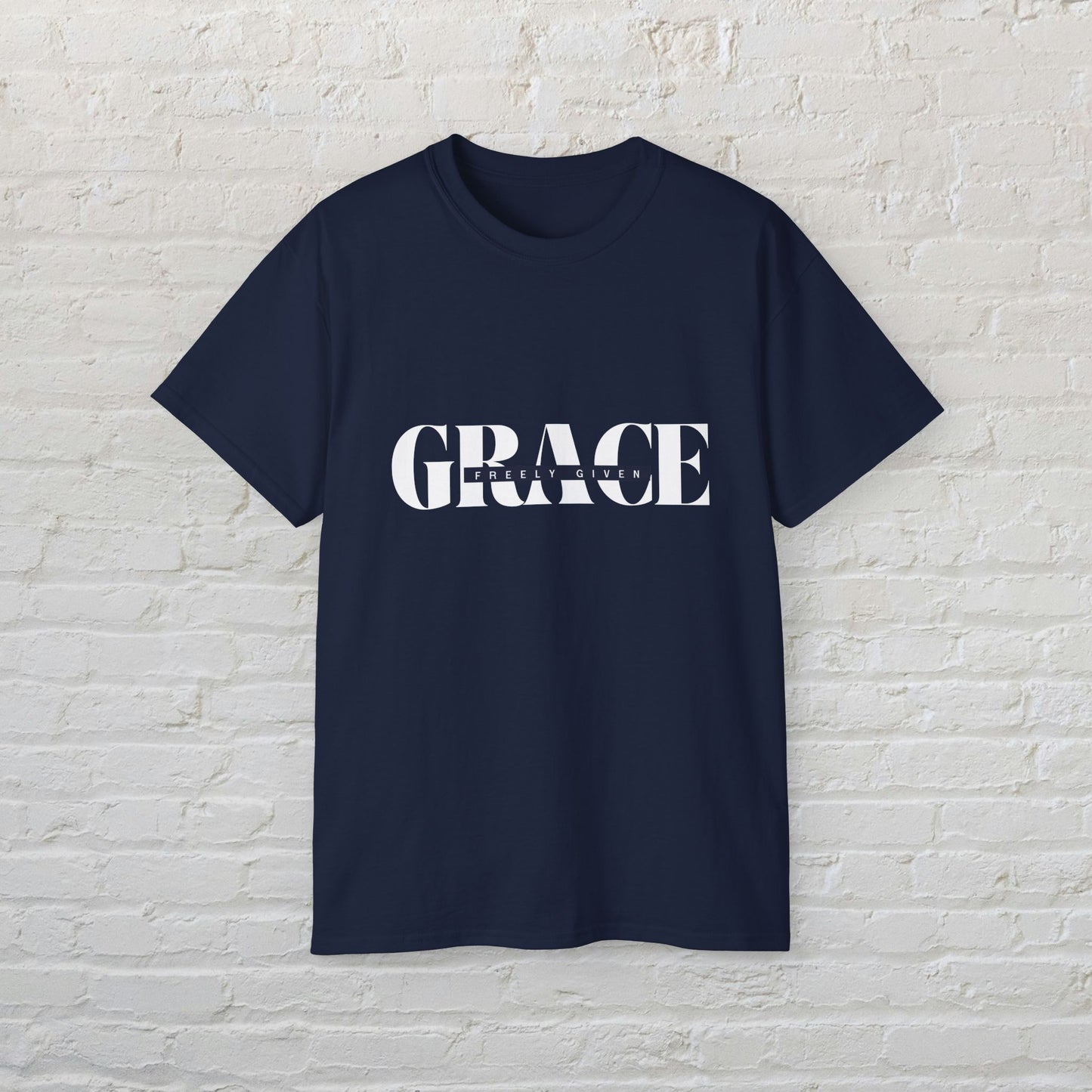 Graceful Unisex Ultra Cotton Tee, Casual Wear, Gift for Her, Inspirational Shirt, Everyday Fashion, Comfortable Tee