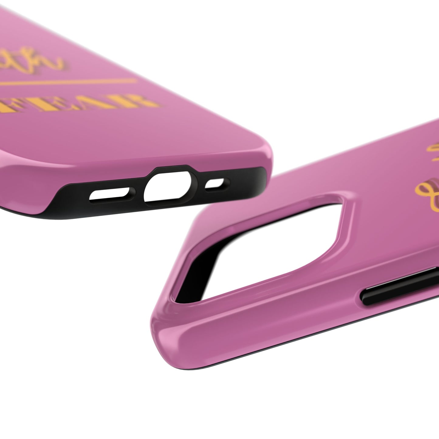 Faith Over Fear Phone Case - Inspirational Tough Cases for Daily Motivation, Gifts for Friends, Customizable Phone Covers, Unique Decor