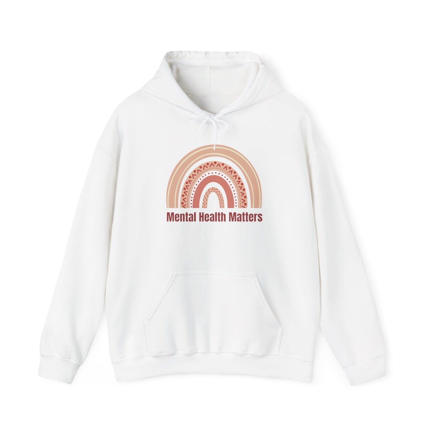Mental Health Matters Hoodie | Cozy Unisex Sweatshirt for Self-Care, Awareness, Gift for Loved Ones, Mental Health Awareness, Positive Vibes