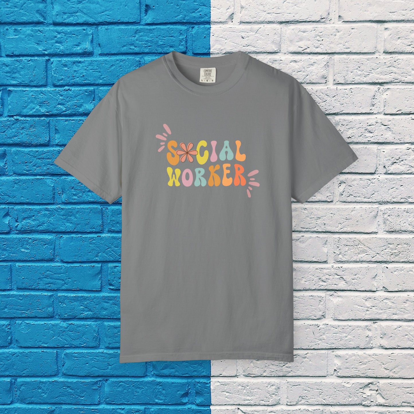 Social Worker T-Shirt, Fun Gift for Social Workers, Casual Wear, Everyday Comfort, Supportive Apparel
