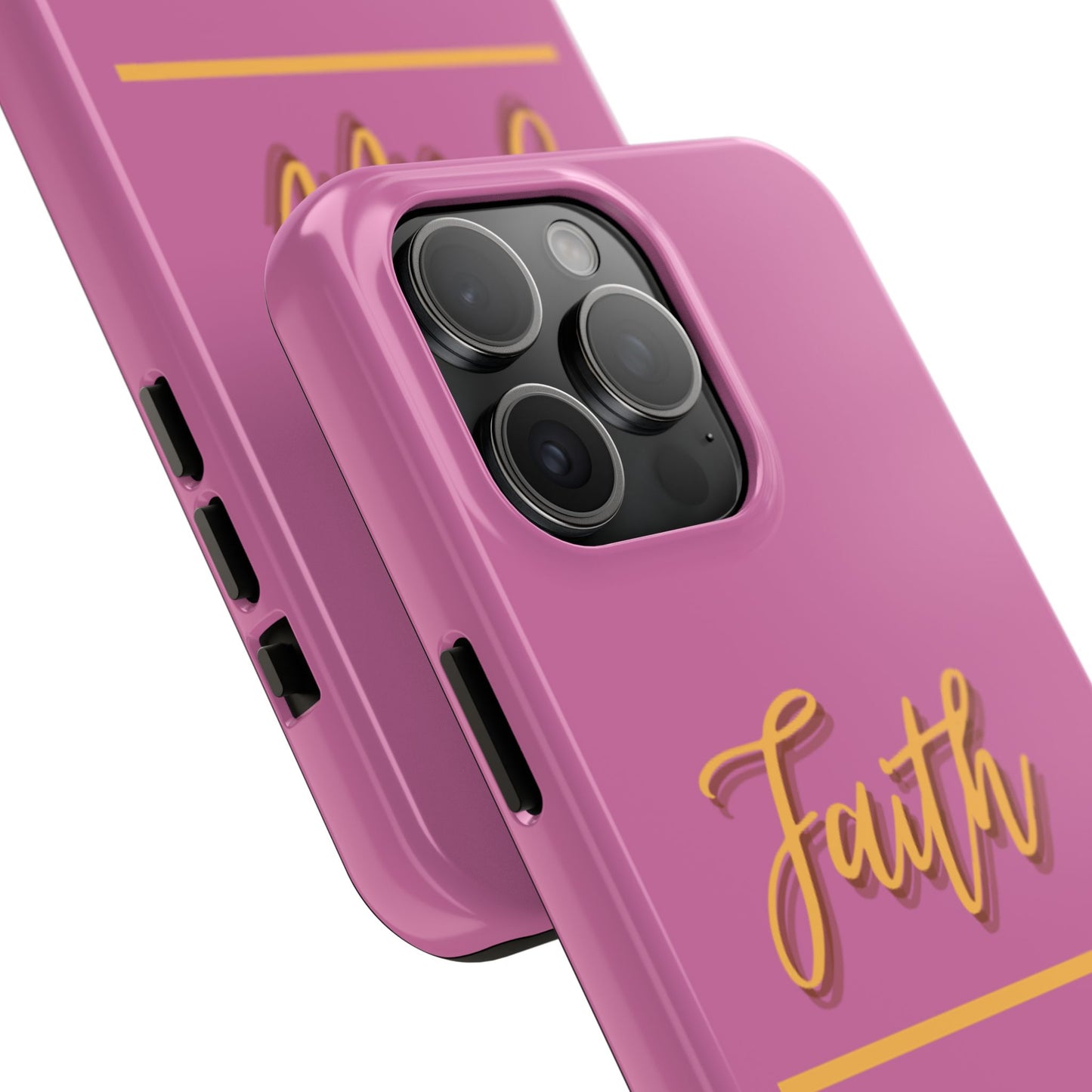 Faith Over Fear Phone Case - Inspirational Tough Cases for Daily Motivation, Gifts for Friends, Customizable Phone Covers, Unique Decor