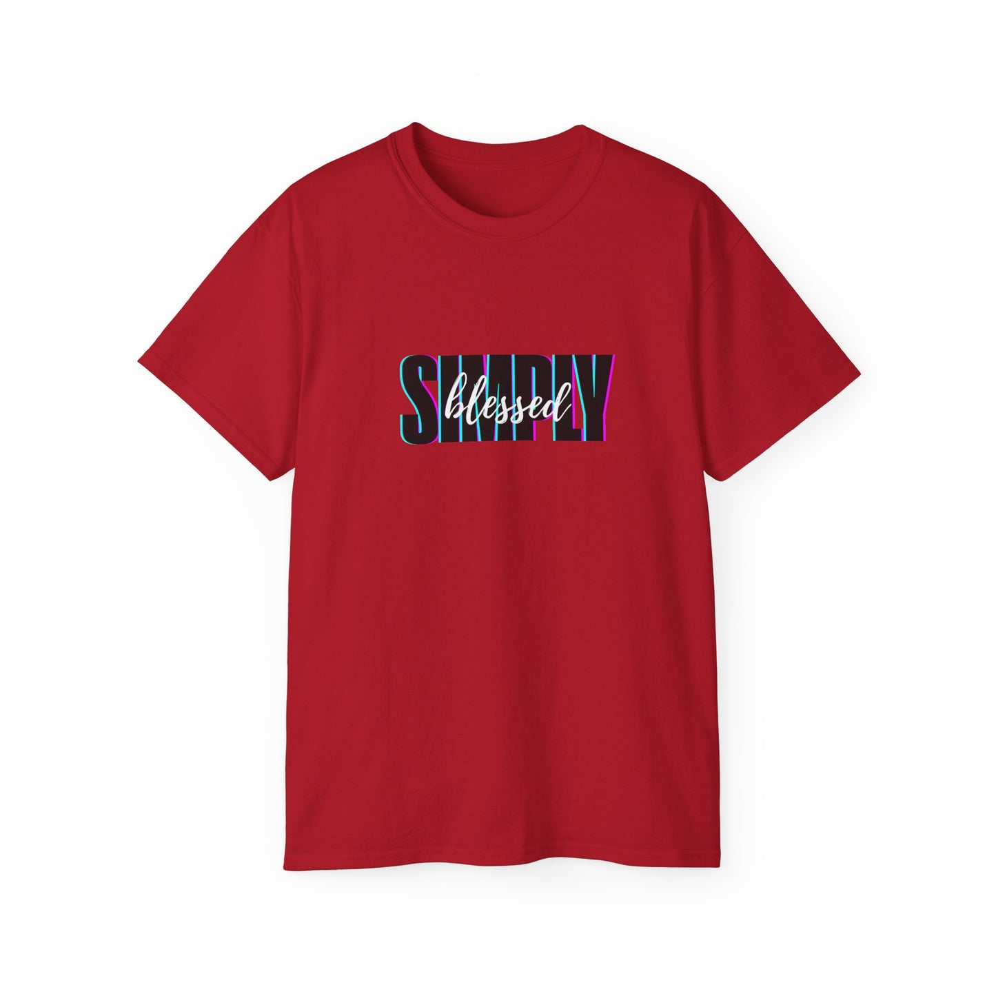 Simply Blessed Tee - Unisex Ultra Cotton T-Shirt, Casual Gift, Everyday Wear, Spiritual Apparel, Positive Vibe Tee