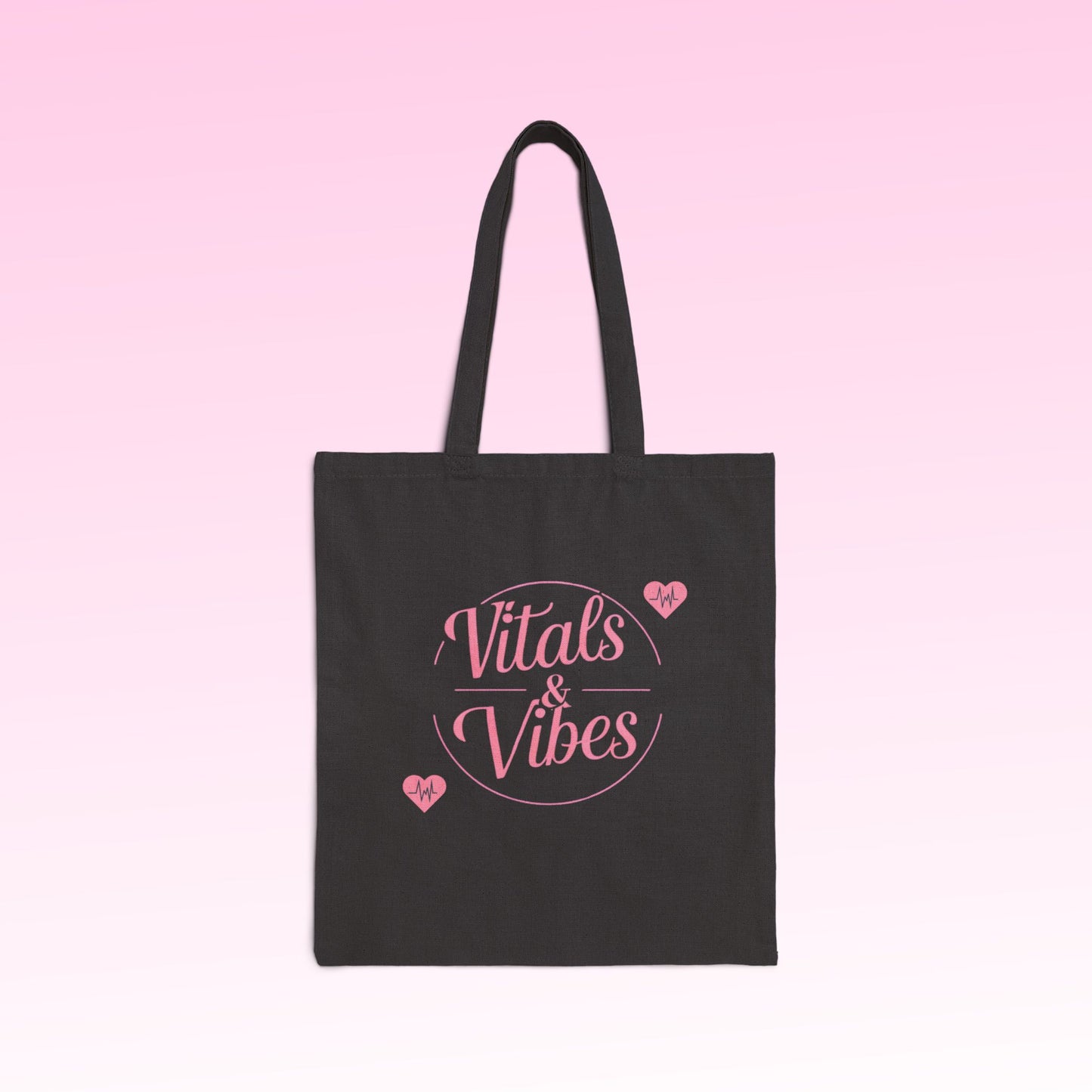 Nurse Life Tote Bag | Cotton Canvas Bag, Eco-Friendly Tote, Nursing Gift, Healthcare Tote, Nurse Appreciation Gift