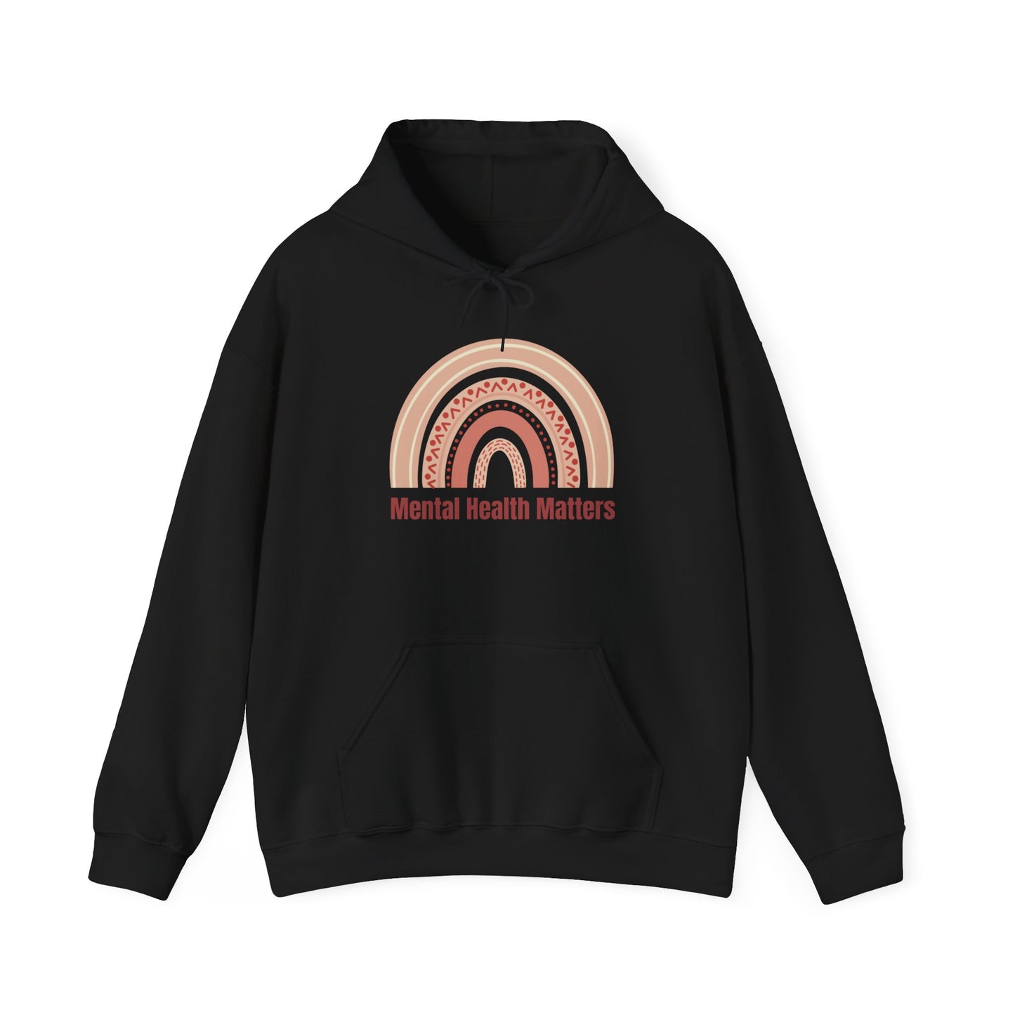 Mental Health Matters Hoodie | Cozy Unisex Sweatshirt for Self-Care, Awareness, Gift for Loved Ones, Mental Health Awareness, Positive Vibes