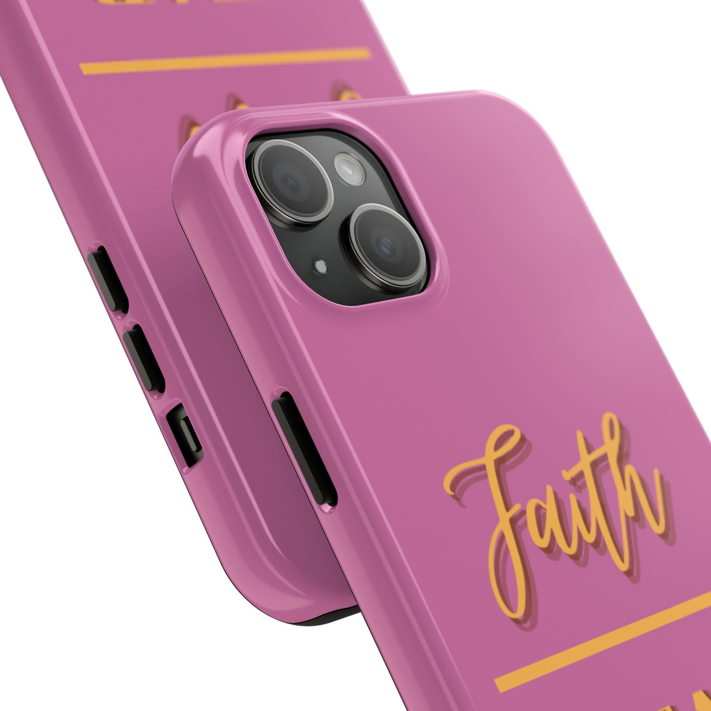 Faith Over Fear Phone Case - Inspirational Tough Cases for Daily Motivation, Gifts for Friends, Customizable Phone Covers, Unique Decor