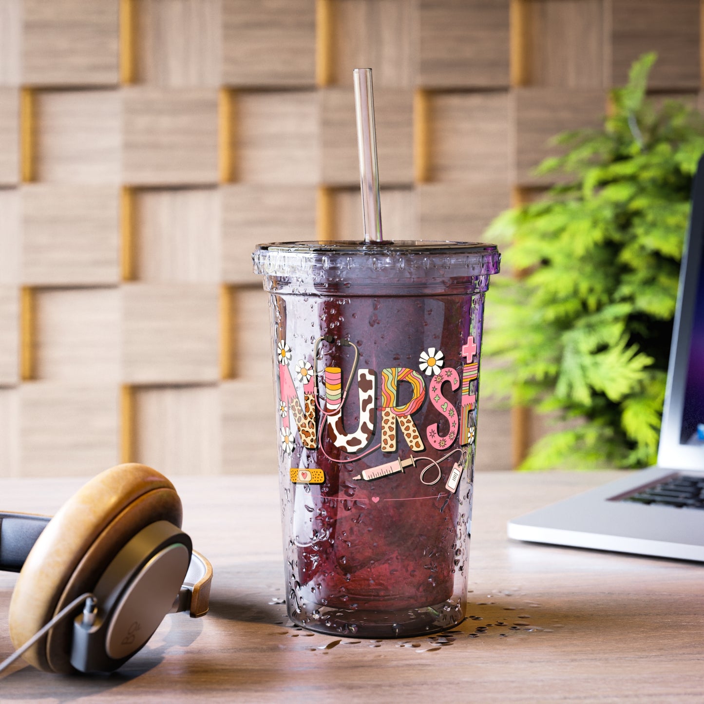 Nurse Acrylic Cup - Fun, Stylish Drinkware for Medical Professionals, Gift for Nurses, Clear Tumbler, Personalized Cup, Unique Nurse Gift