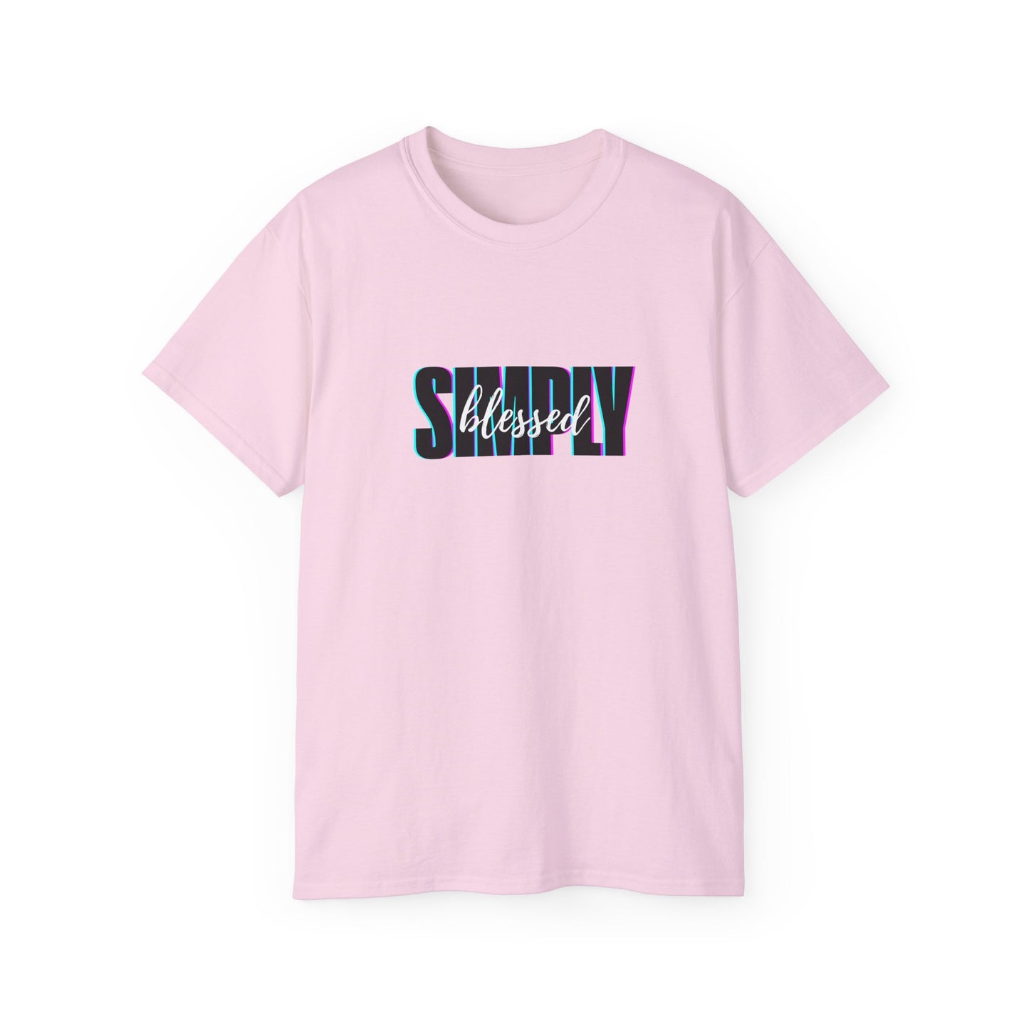 Simply Blessed Tee - Unisex Ultra Cotton T-Shirt, Casual Gift, Everyday Wear, Spiritual Apparel, Positive Vibe Tee