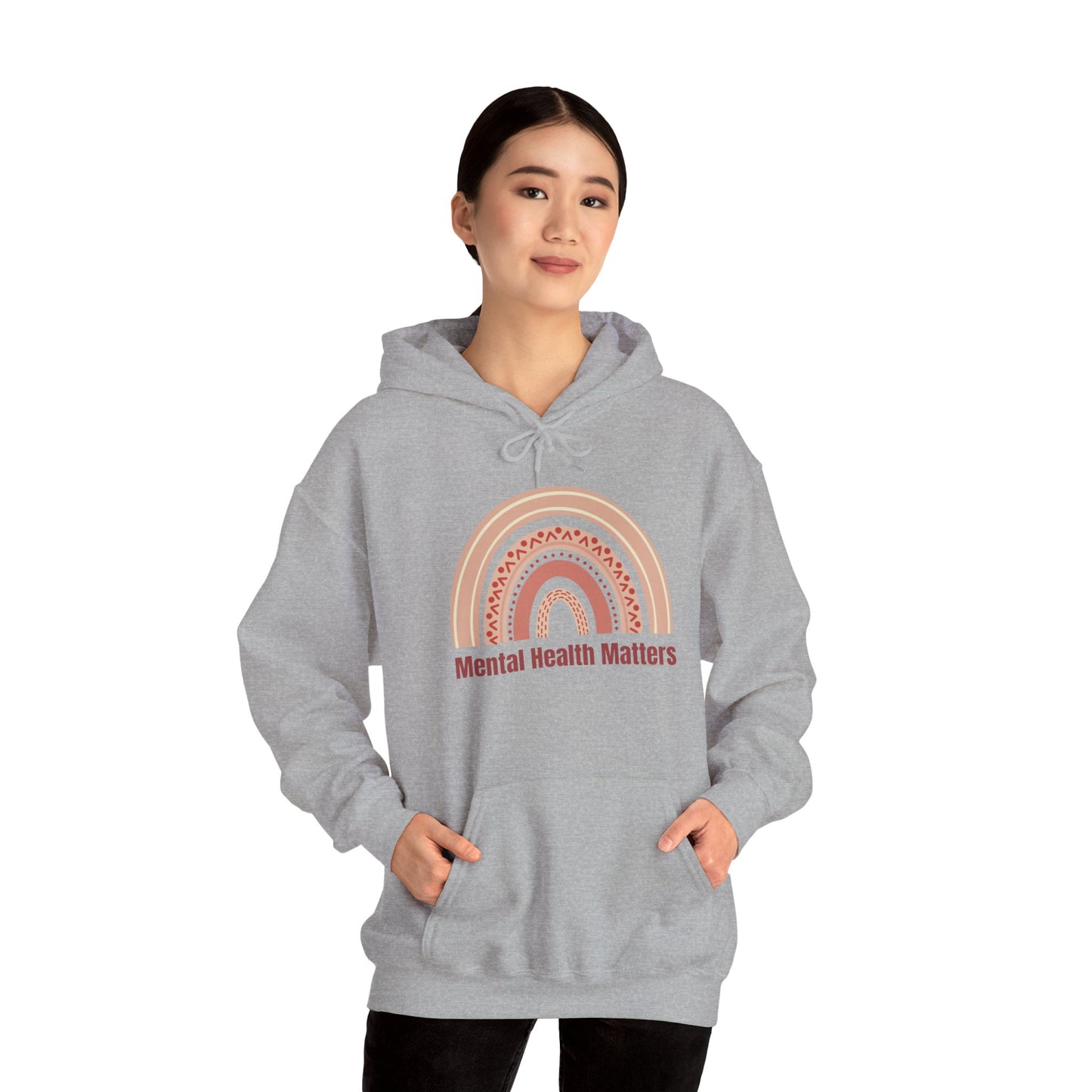 Mental Health Matters Hoodie | Cozy Unisex Sweatshirt for Self-Care, Awareness, Gift for Loved Ones, Mental Health Awareness, Positive Vibes