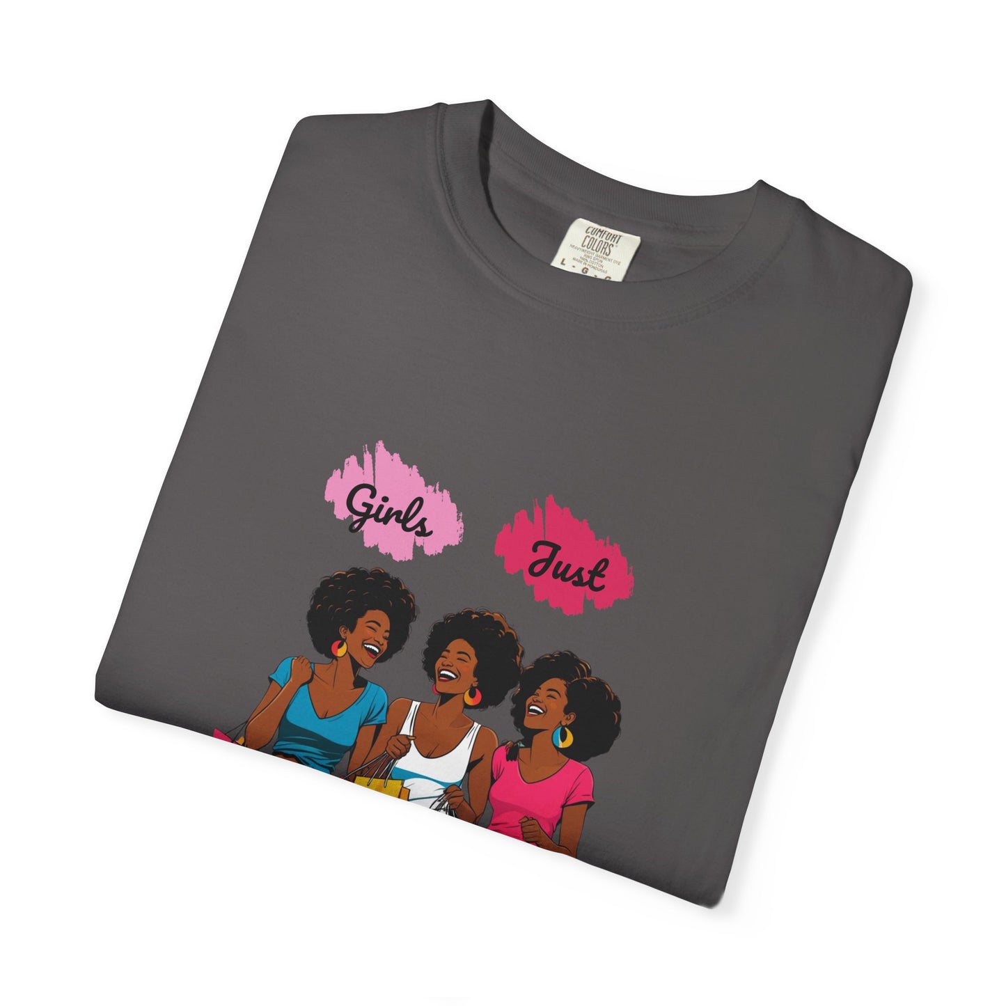 Girls Just Want Funds - Women's T-shirt, Cute Graphic Tee, Perfect for Shopping Days, Casual Wear, Gift for Friends