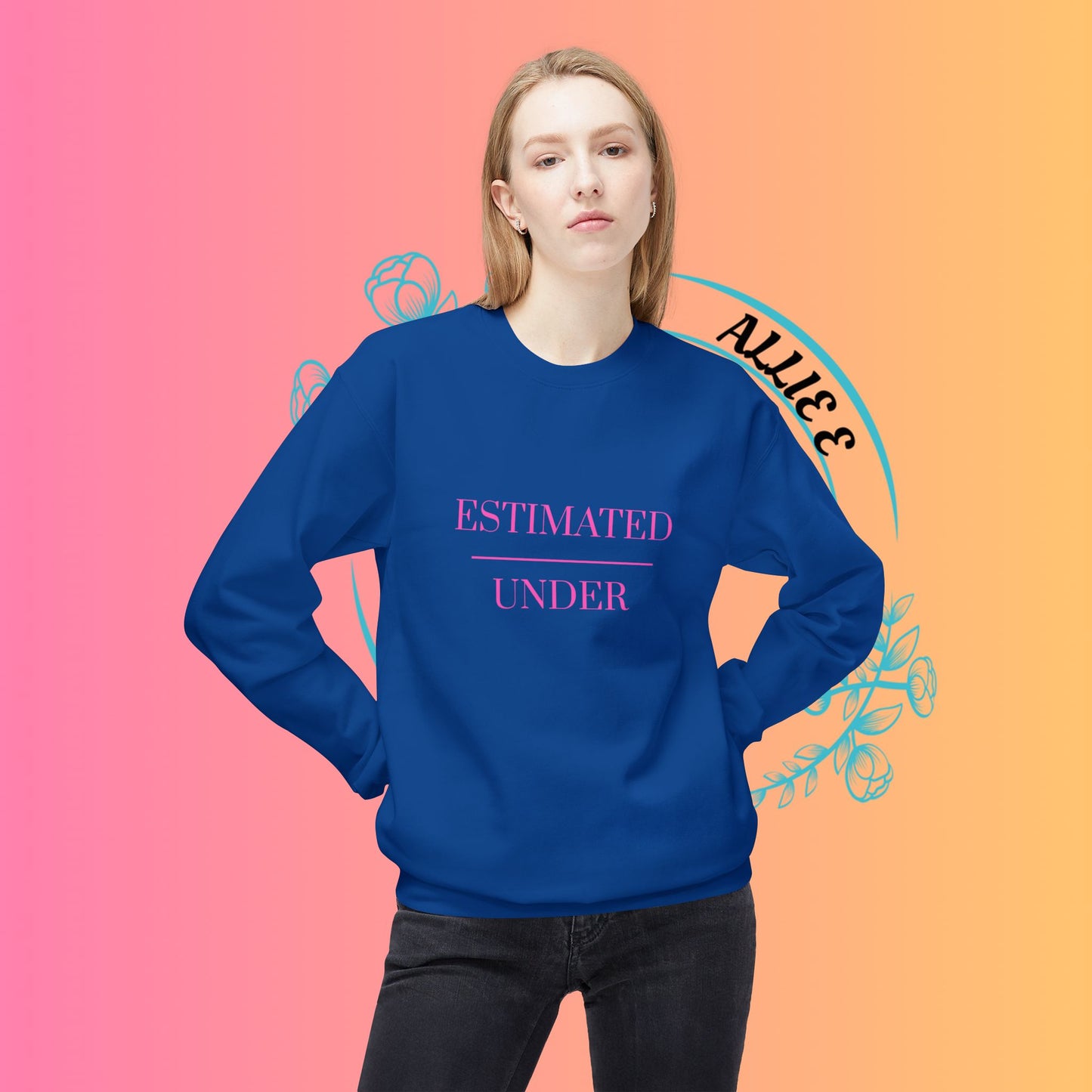 Underestimated Crewneck Sweatshirt | Cozy Pullover for Everyday Wear, Gift for Friends, Casual Style, Relaxed Fit