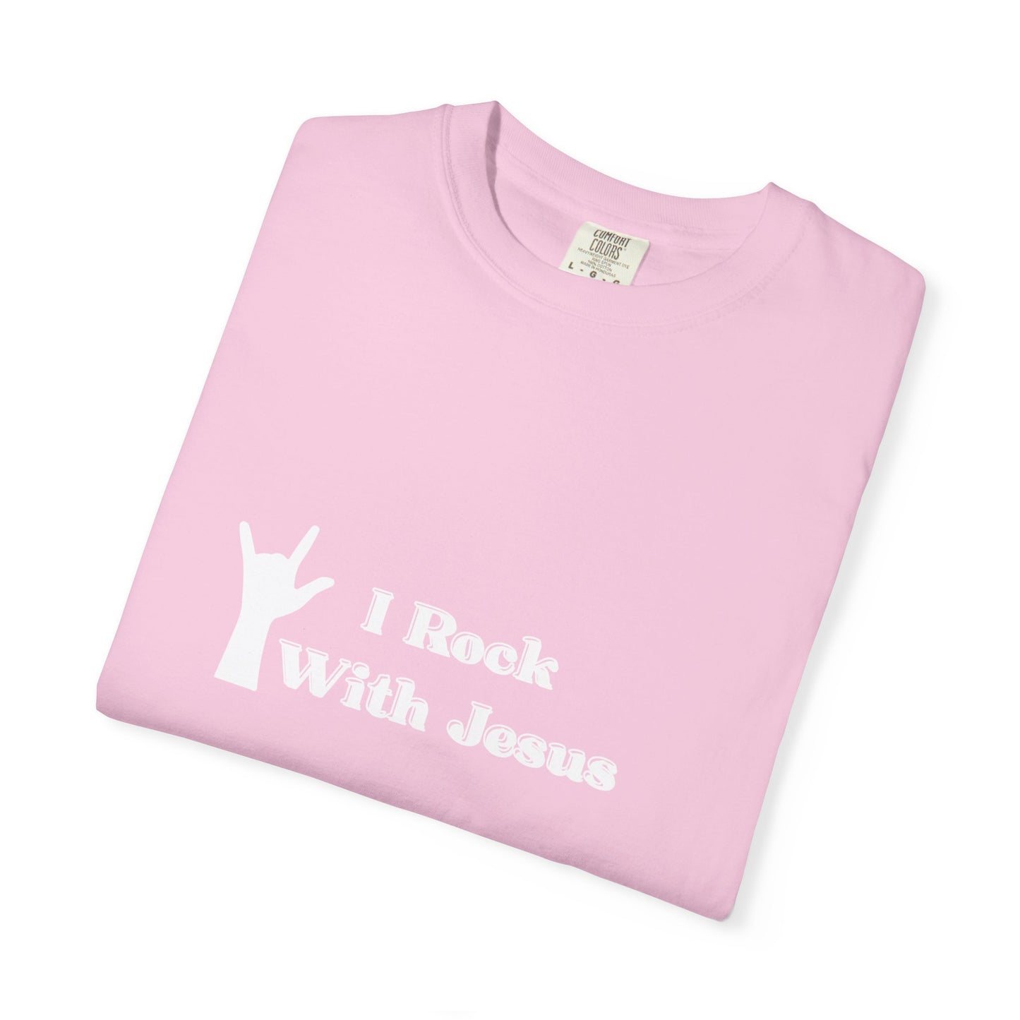 Unisex Garment-Dyed T-shirt/Rock with Jesus