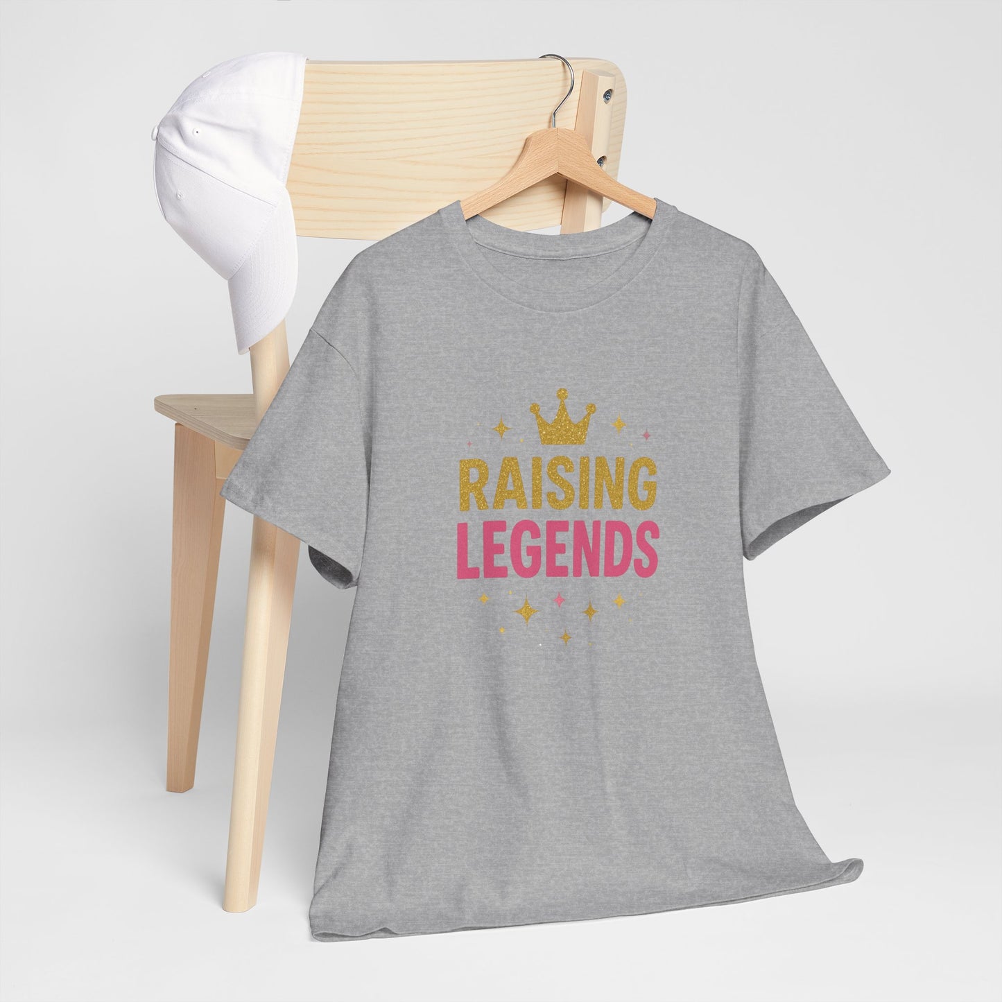 Raising Legends Cotton Tee - Fun Unisex Tee, Inspirational Gift, Family Reunion Shirt, Birthday Celebration Apparel, Everyday Casual Wear