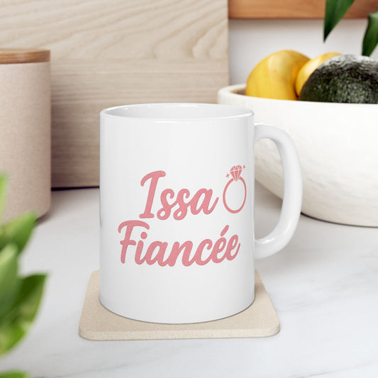 Bridal Party Ceramic Mug, Engagement Gift, Personalized Coffee Mug, Wedding Celebration Cup, Bachelorette Party Accessories